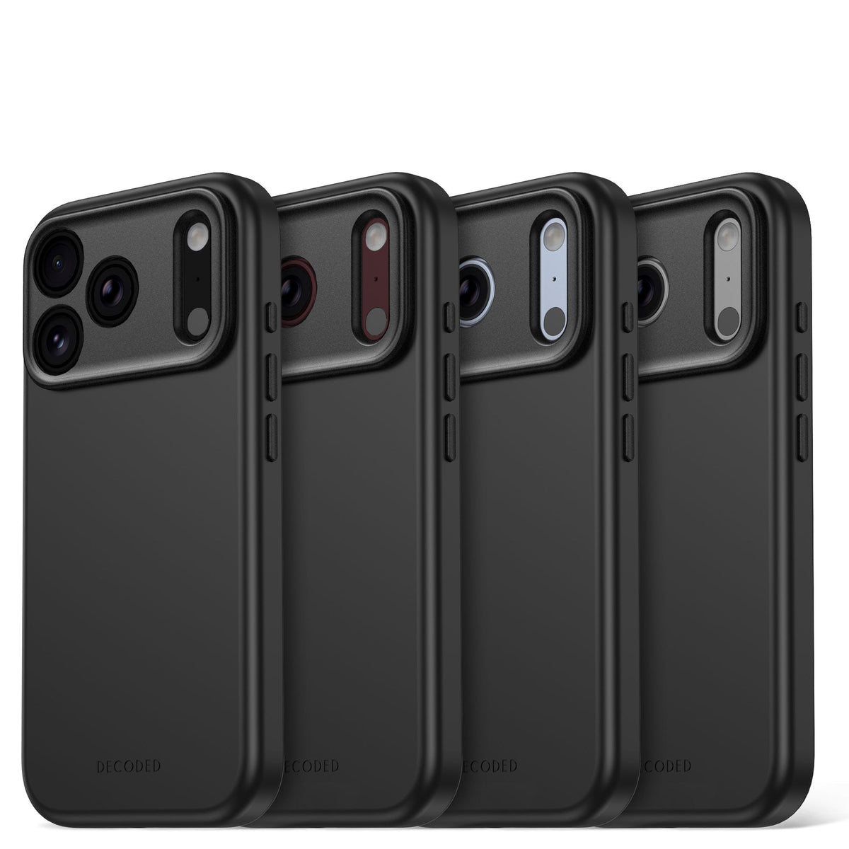 AntiMicrobial Silicone Case | Carbon Black | iPhone 18 Pro | D27IPO18PBCS9CK