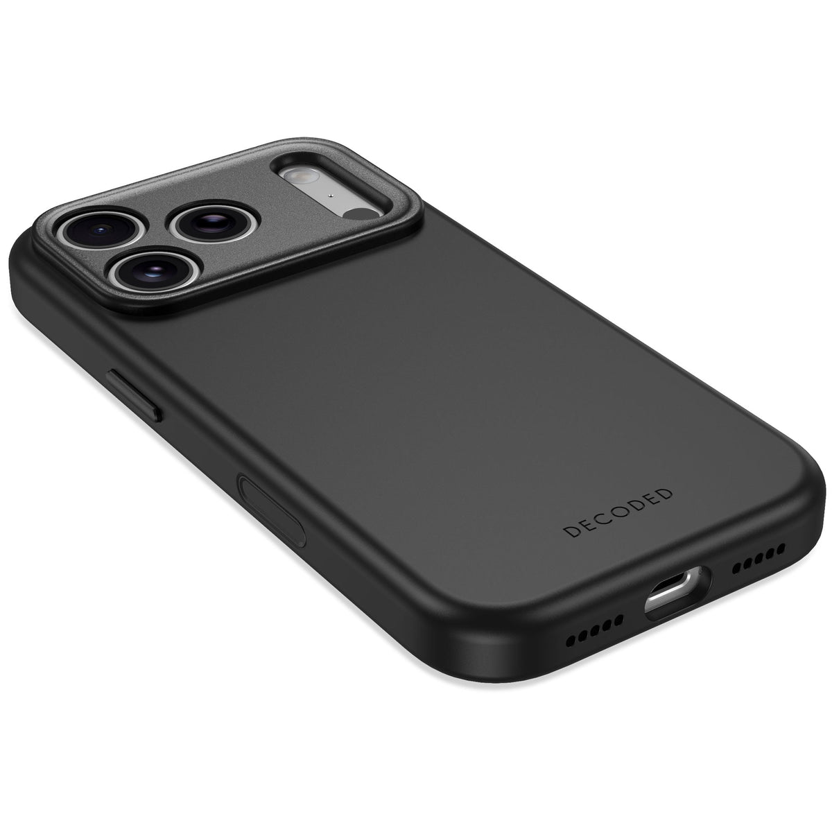 AntiMicrobial Silicone Case | Carbon Black | iPhone 18 Pro Max | D27IPO18PMBCS9CK