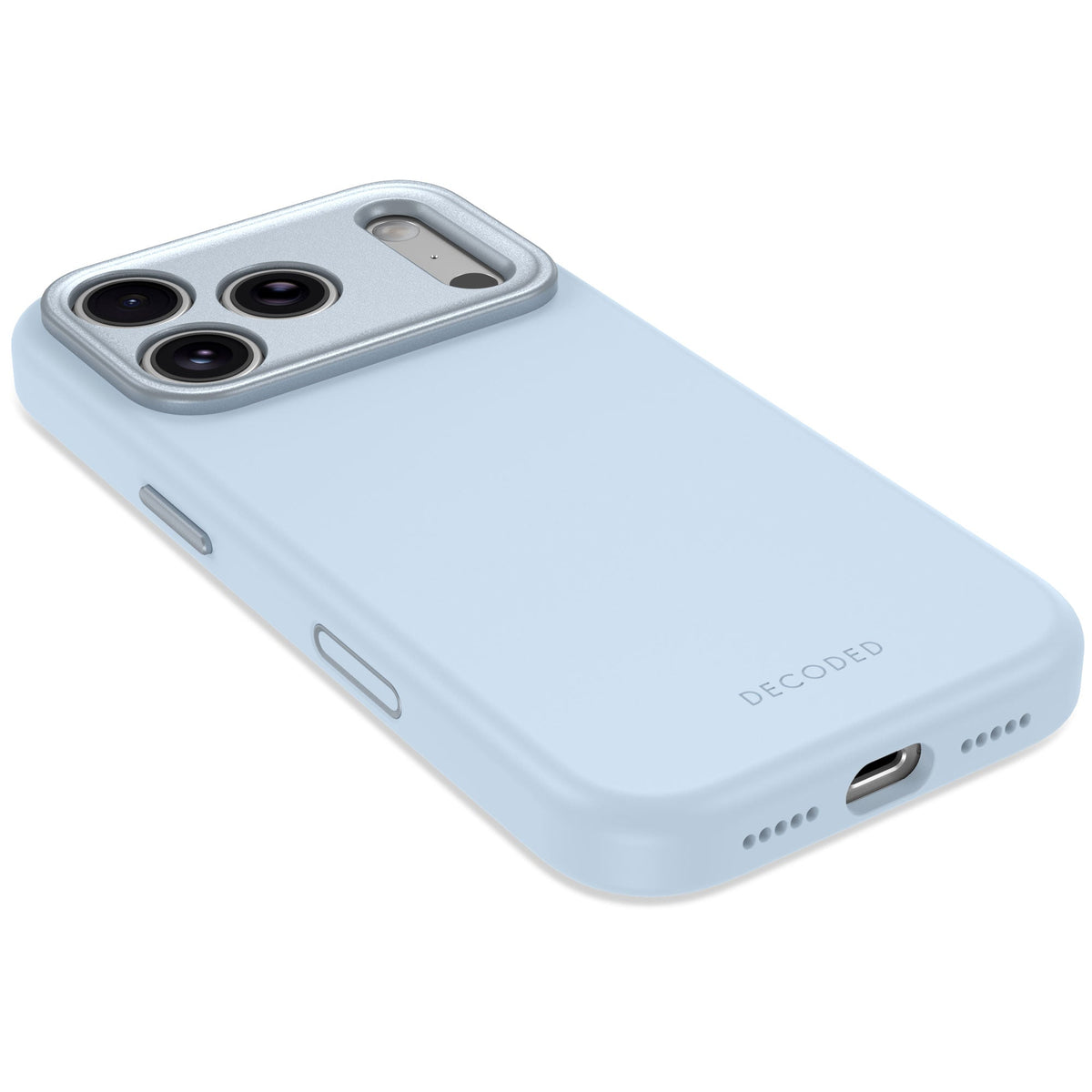 AntiMicrobial Silicone Case | Light Blue | iPhone 18 Pro | D27IPO18PBCS9LE