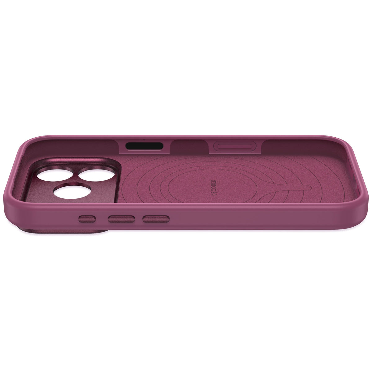 AntiMicrobial Silicone Case | Plum | iPhone 18 Pro | D27IPO18PBCS9PM