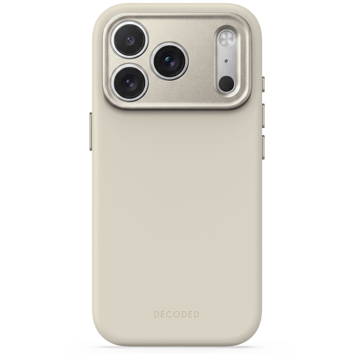 AntiMicrobial Silicone Case | Pebble Grey | iPhone 18 Pro Max | D27IPO18PMBCS9PY