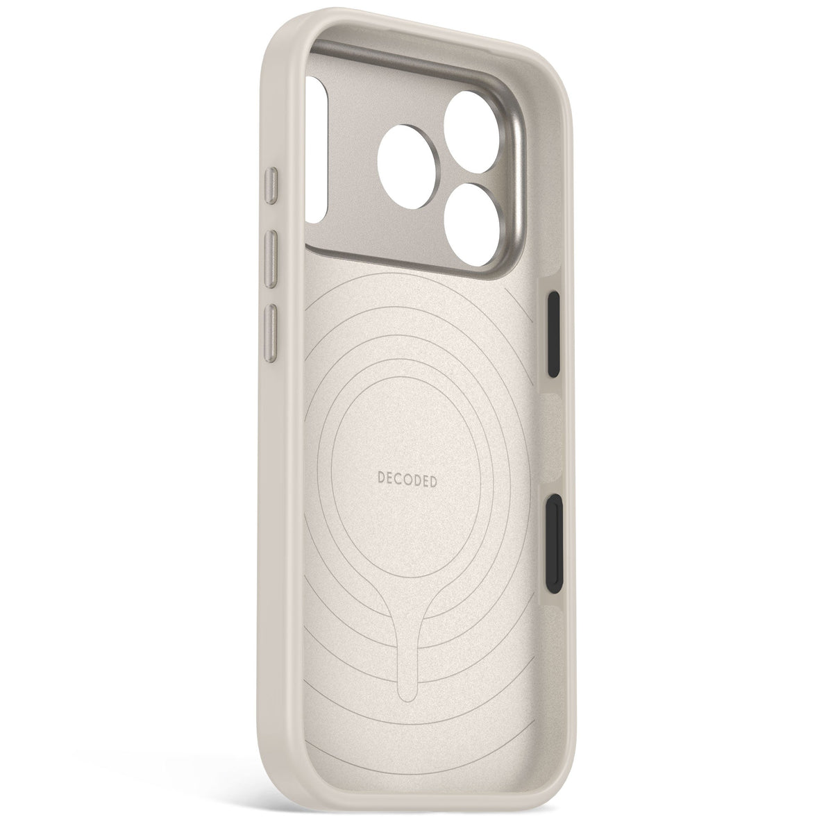 AntiMicrobial Silicone Case | Pebble Grey | iPhone 18 Pro | D27IPO18PBCS9PY