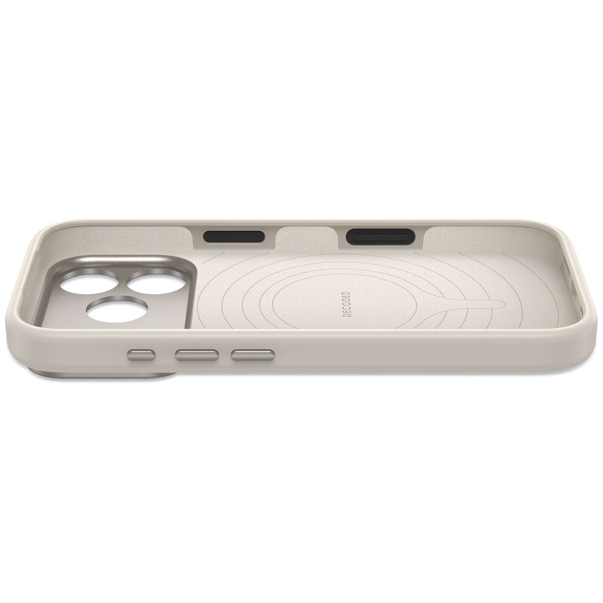 AntiMicrobial Silicone Case | Pebble Grey | iPhone 18 Pro | D27IPO18PBCS9PY