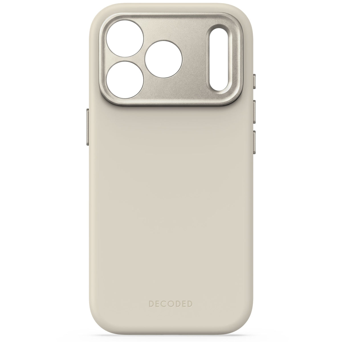 AntiMicrobial Silicone Case | Pebble Grey | iPhone 18 Pro | D27IPO18PBCS9PY