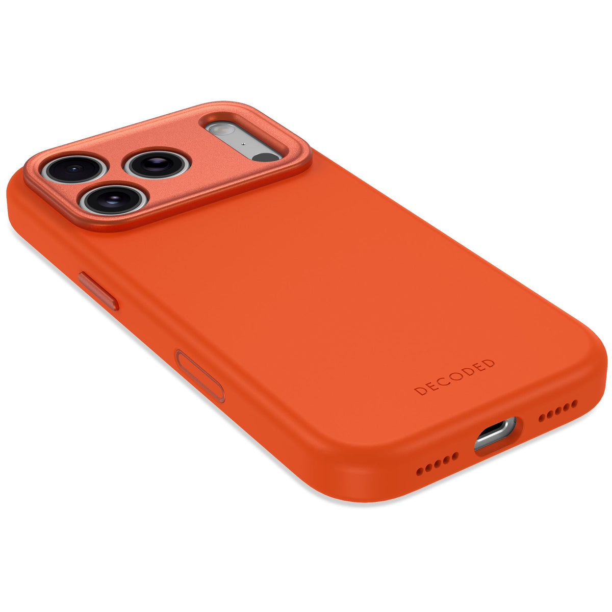 AntiMicrobial Silicone Case | Terracotta | iPhone 18 Pro | D27IPO18PBCS9TA