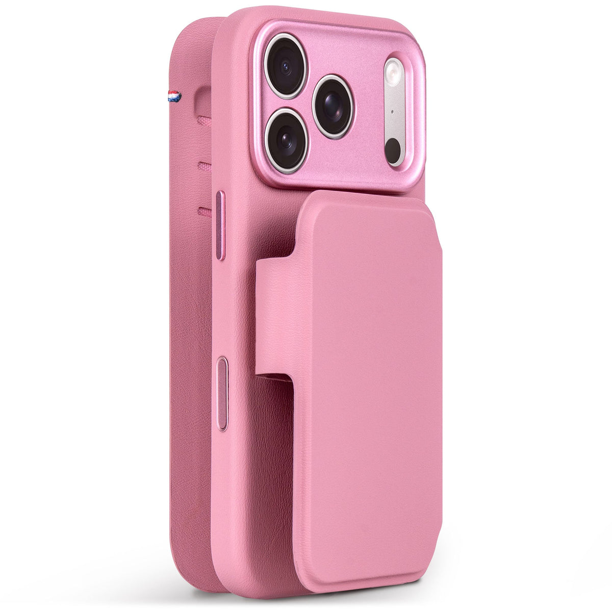 Textured Silicone Detachable Wallet | Rose Quartz | iPhone 18 Pro Max | D27IPO18PMDW4TSRZ