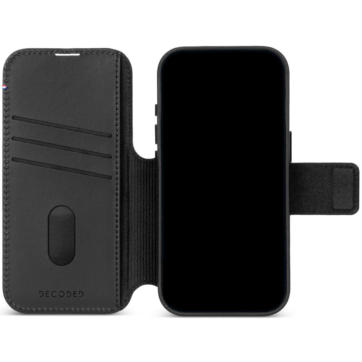 Leather Detachable Wallet Case | Black | iPhone 18 Pro | D27IPO18PDW5BK