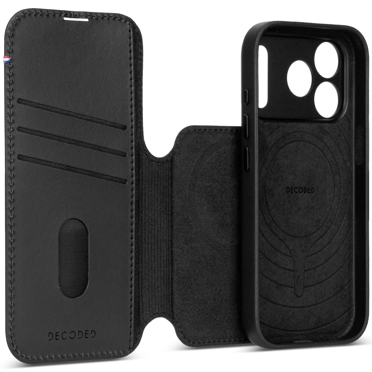 Leather Detachable Wallet Case | Black | iPhone 18 Pro | D27IPO18PDW5BK