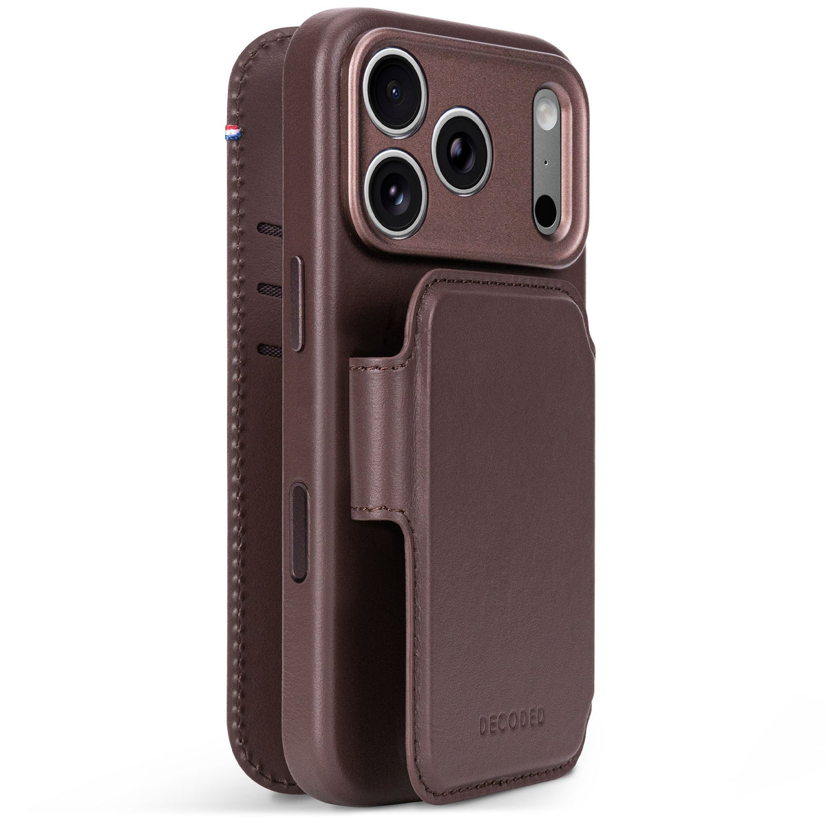 Leather Detachable Wallet Case | Chocolate Brown | iPhone 18 Pro Max | D27IPO18PMDW5CHB