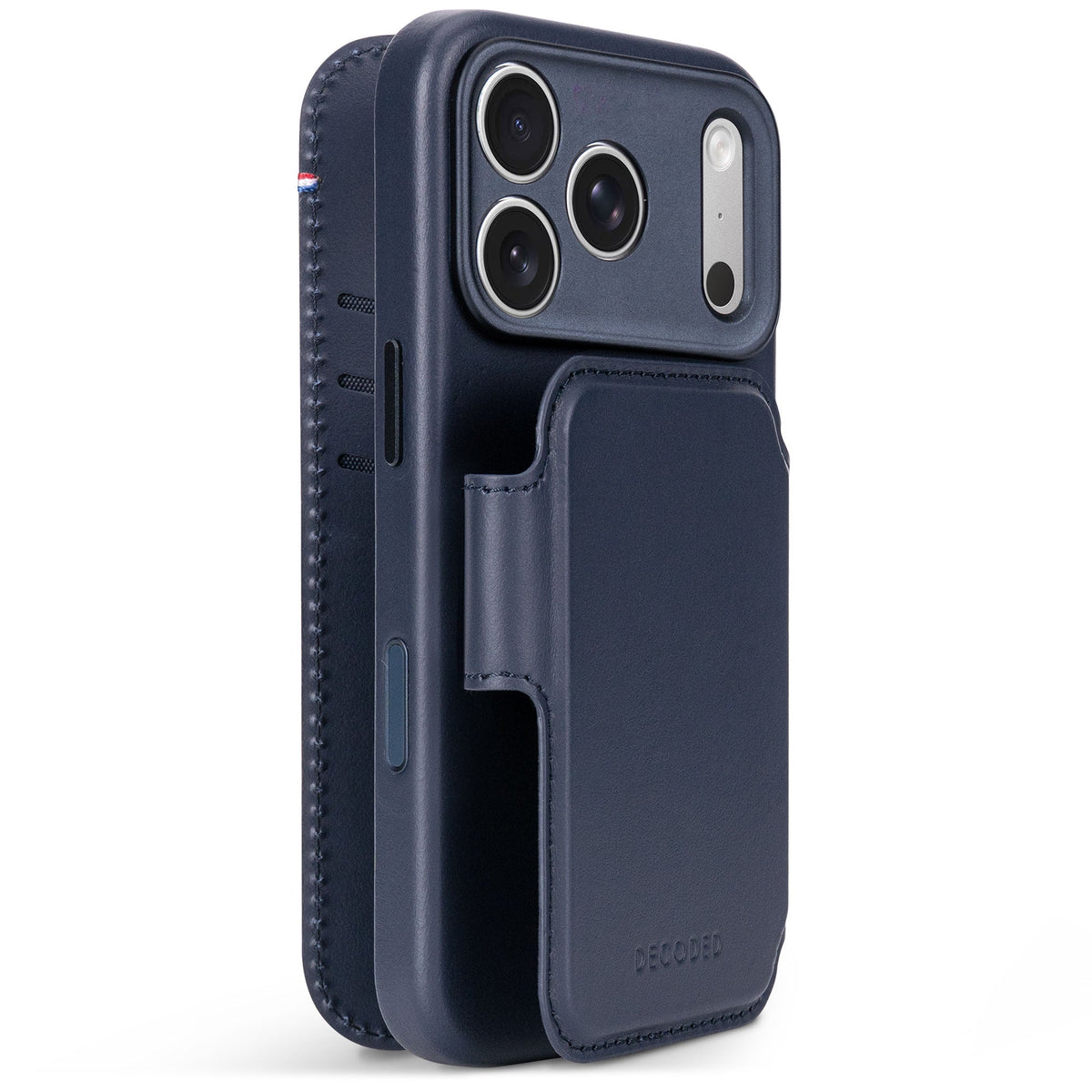 Leather Detachable Wallet Case | Midnight Blue | iPhone 18 Pro Max | D27IPO18PMDW5MT