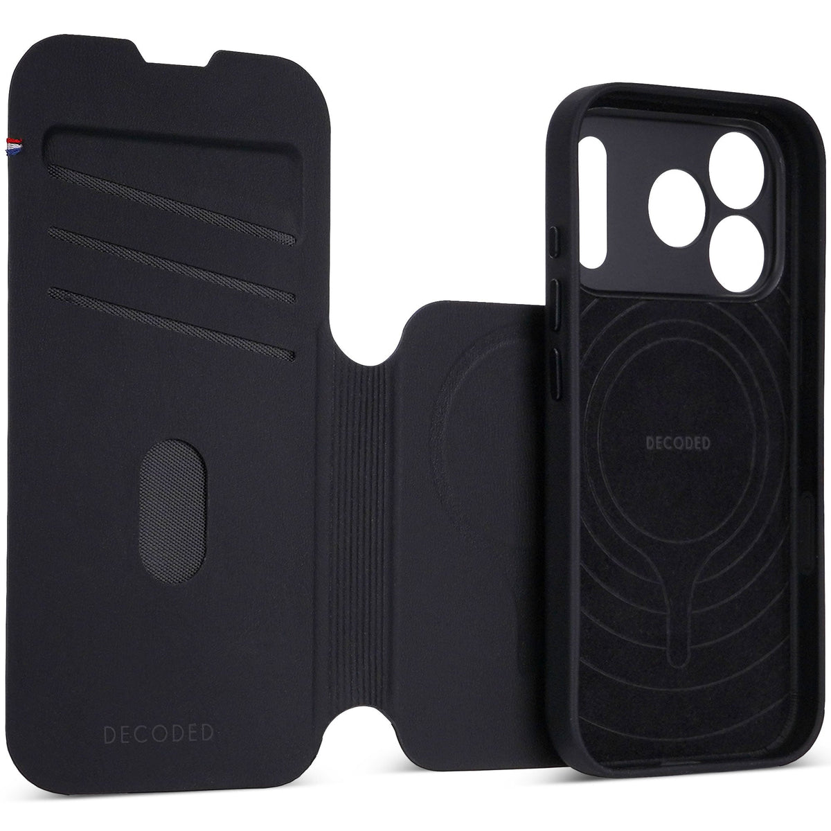 Textured Silicone Detachable Wallet | Phantom Black | iPhone 18 Pro Max | D27IPO18PMDW4TSPK