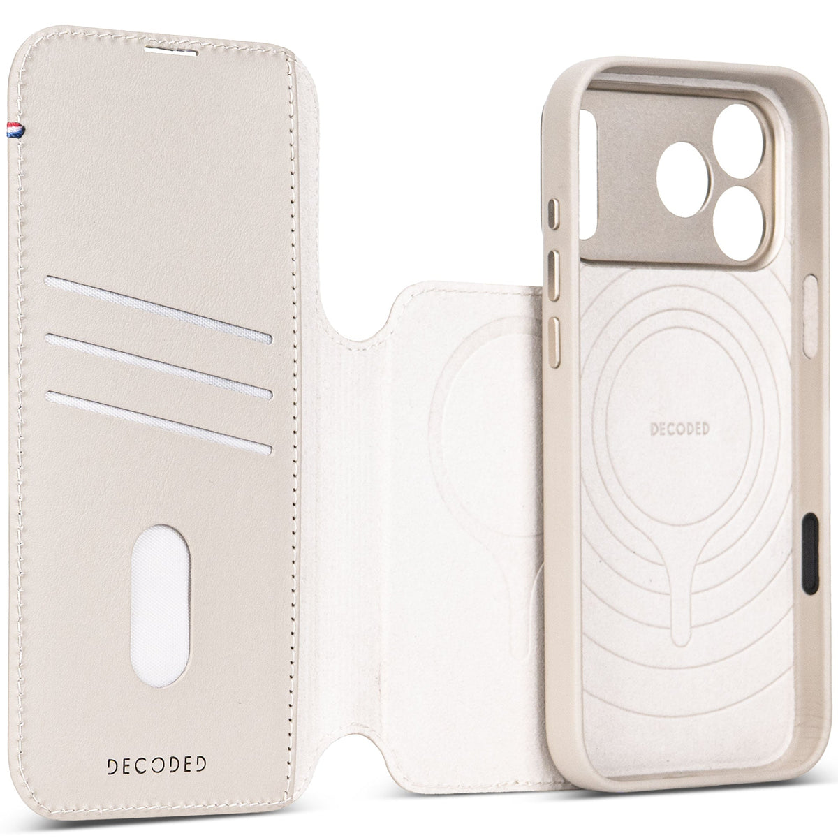 Leather Detachable Wallet Case | Taupe | iPhone 18 Pro Max | D27IPO18PMDW5TE