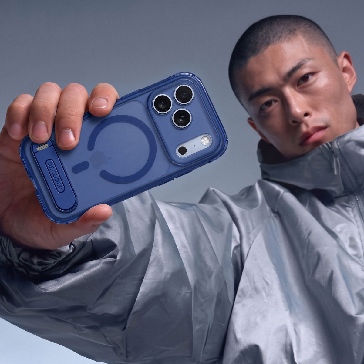 Hybrid Stand Case | Atlantic Blue | iPhone 18 Pro | D27IPO18PBCS8STAE