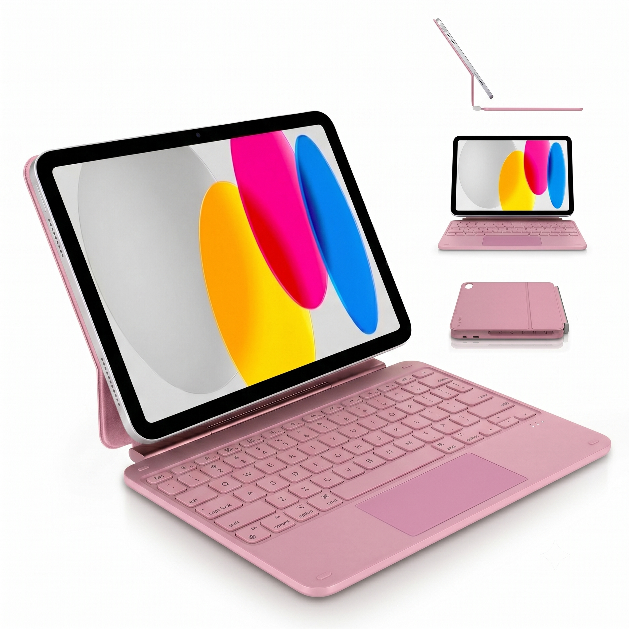 Magnetic Keyboard Case | Pink | iPad 10th & 11th gen | D26IPA109KBC4QYRE