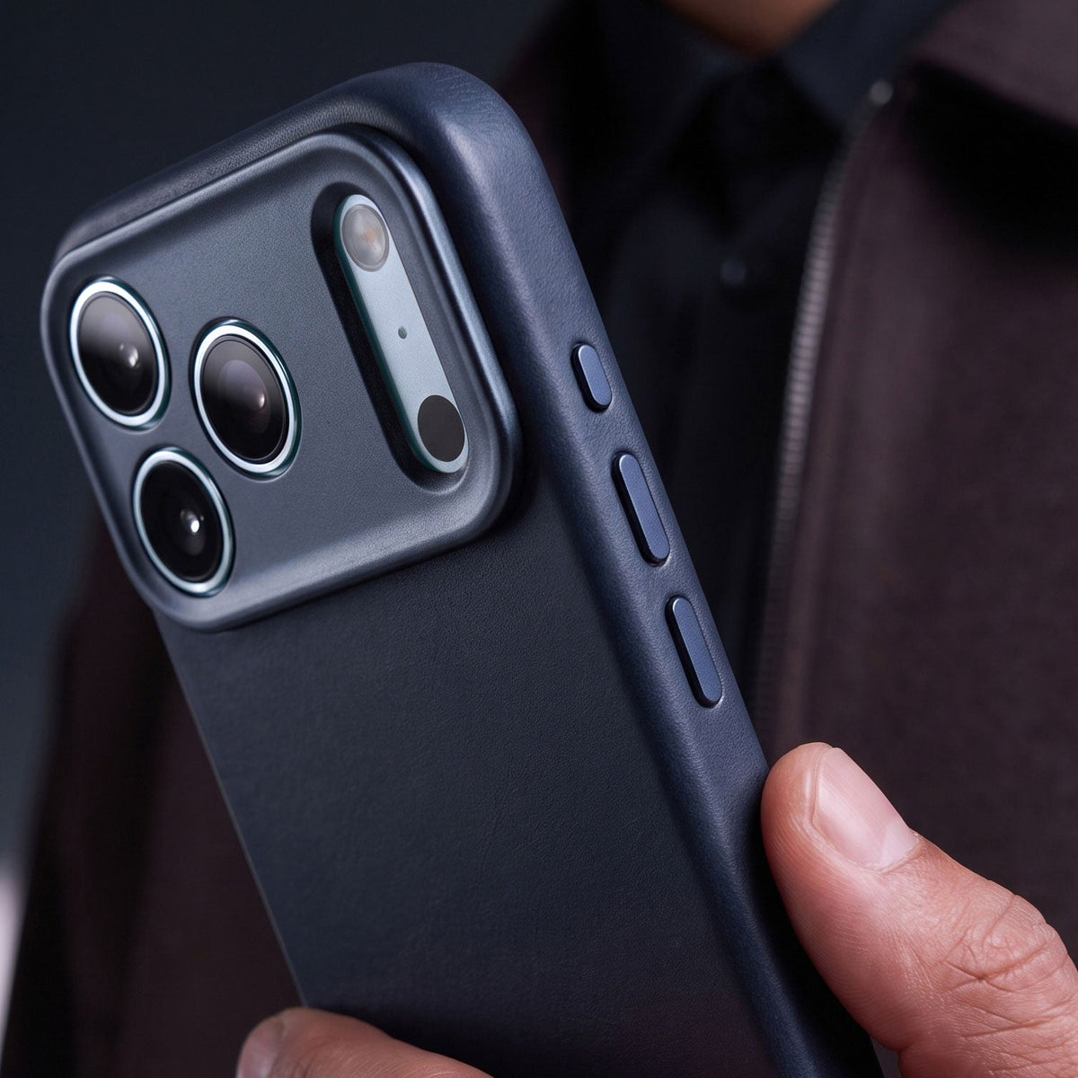 Leather Case | Midnight Blue | iPhone 18 Pro Max | D27IPO18PMBC1MT