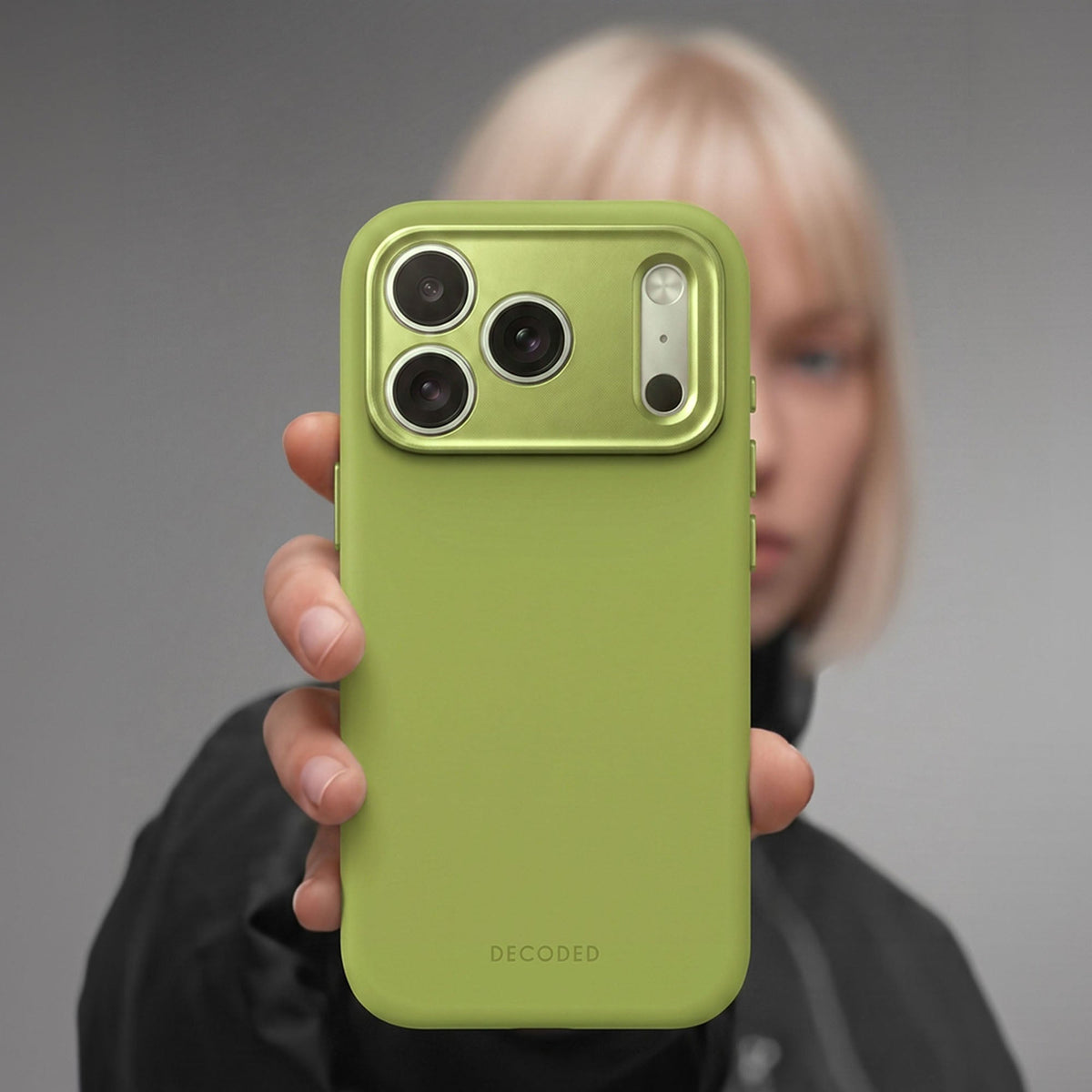 AntiMicrobial Silicone Case | Matcha Green | iPhone 18 Pro | D27IPO18PBCS9MN