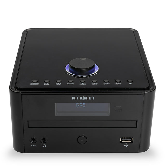 Nikkei NMC340BT-DAB - Micro Hifi Set met DAB+ - 30 FM zenders - Ingebouwde CD-speler - Bluetooth-technologie