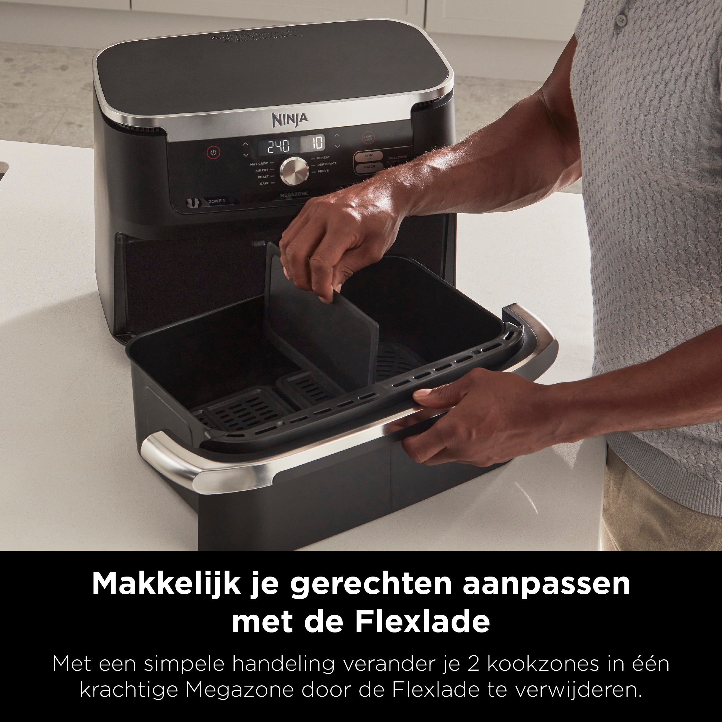 Ninja Mega Dubbele Airfryer XXL - AF500EU