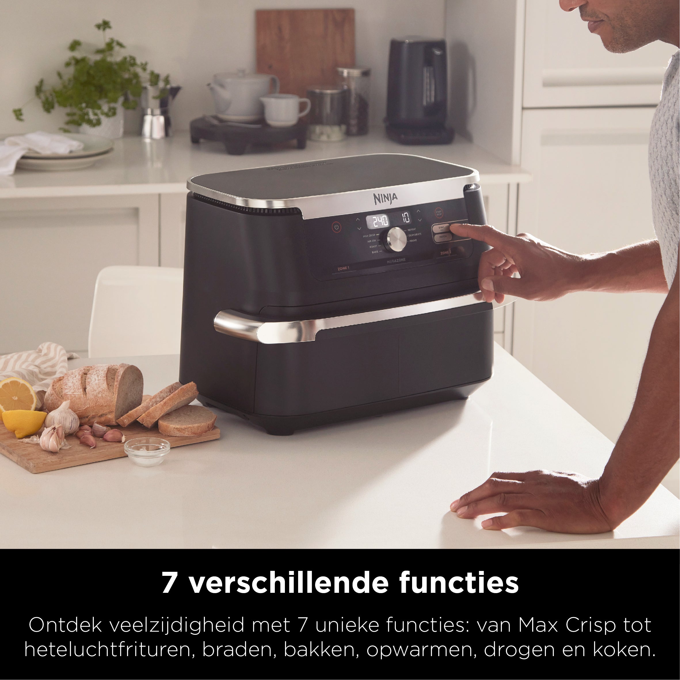 Ninja Mega Dubbele Airfryer XXL - AF500EU