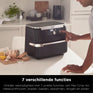 Ninja Foodi AF500EU Mega Dubbele Airfryer XXL - 10.4 Liter - Twee Kookvakken of Één MegaZone - Heteluchtfriteuse