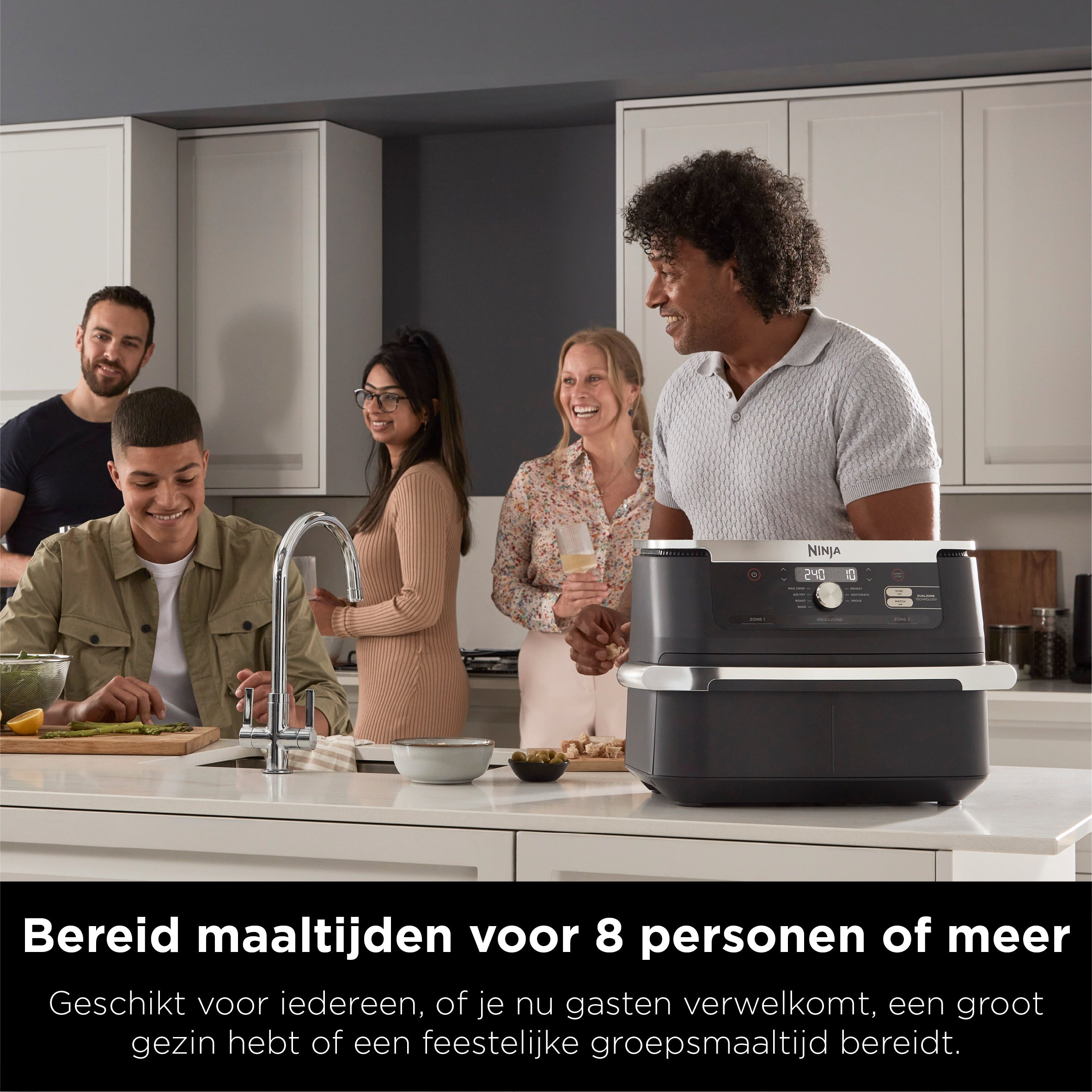 Ninja Mega Dubbele Airfryer XXL - AF500EU
