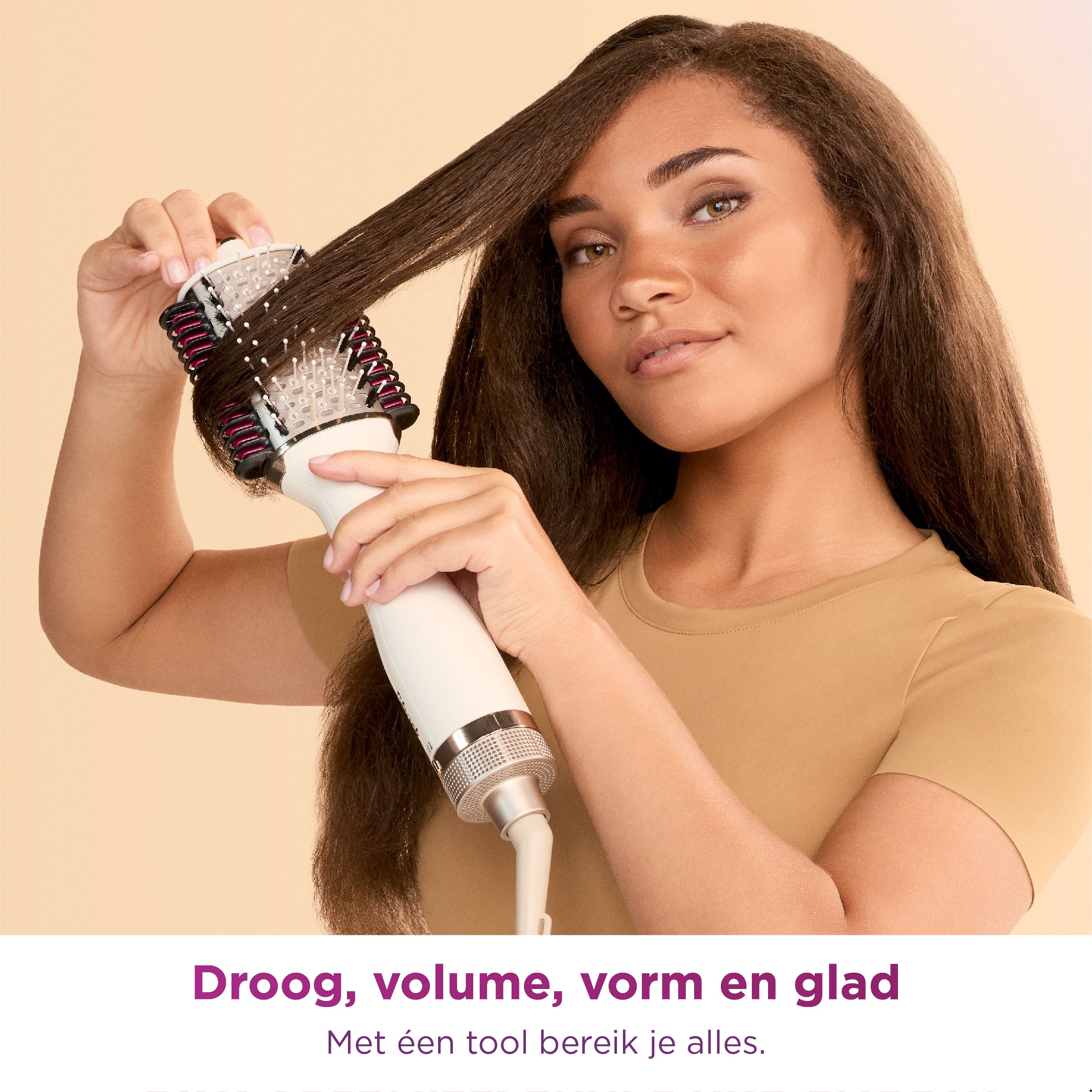 Brosse pour sèche-cheveux Shark SmoothStyle avec étui de rangement - HT212EU