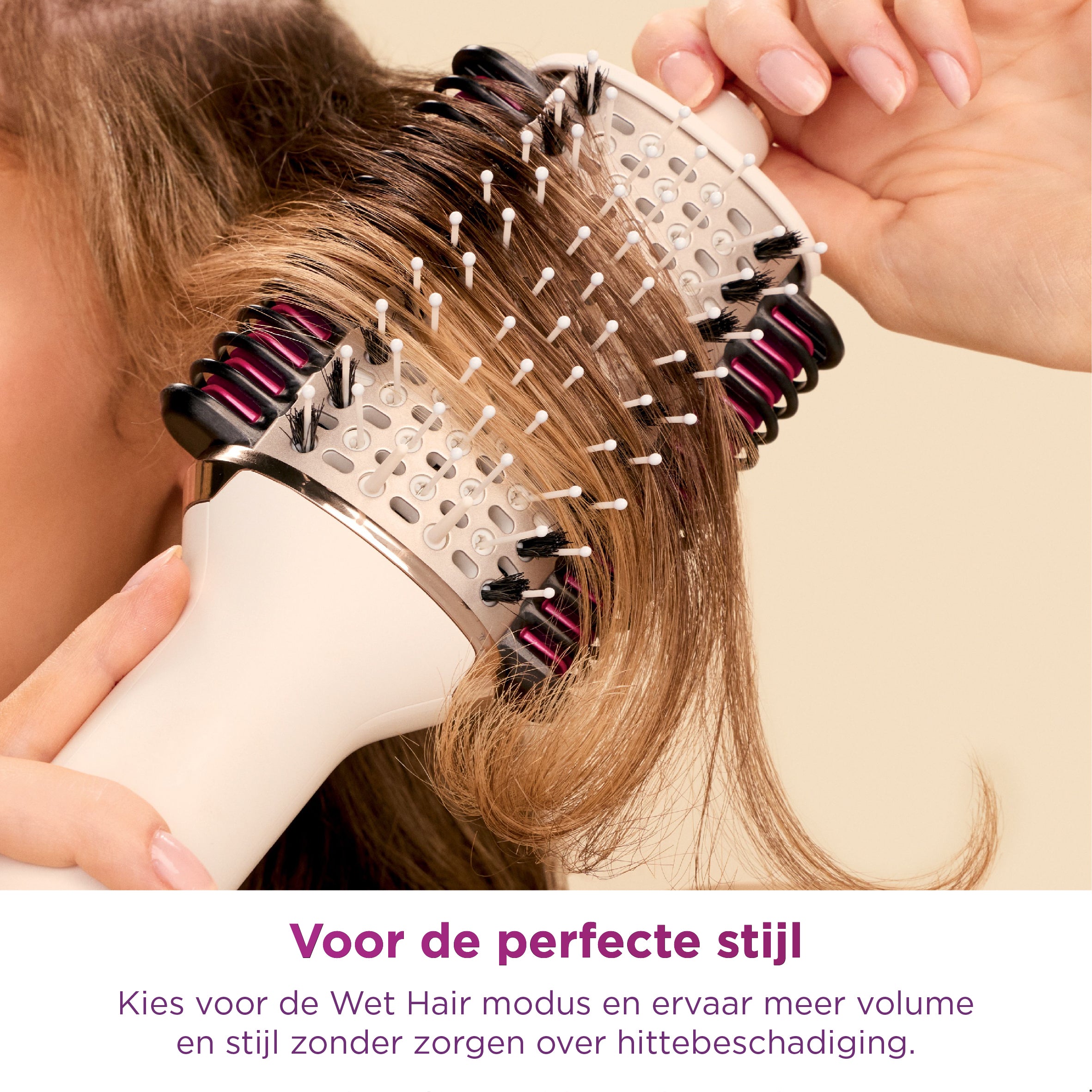 Brosse pour sèche-cheveux Shark SmoothStyle avec étui de rangement - HT212EU