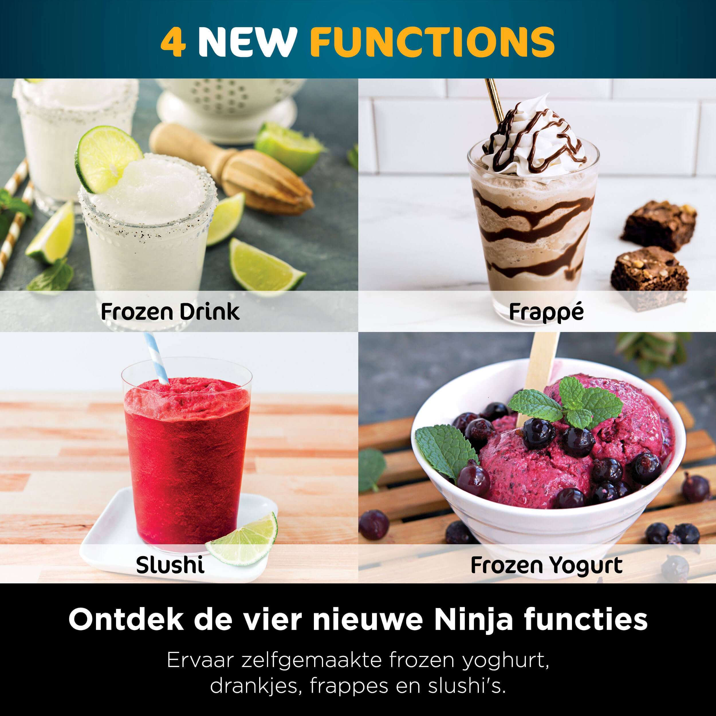 Ninja Creami Deluxe 10-en-1 sorbetière - NC501EU