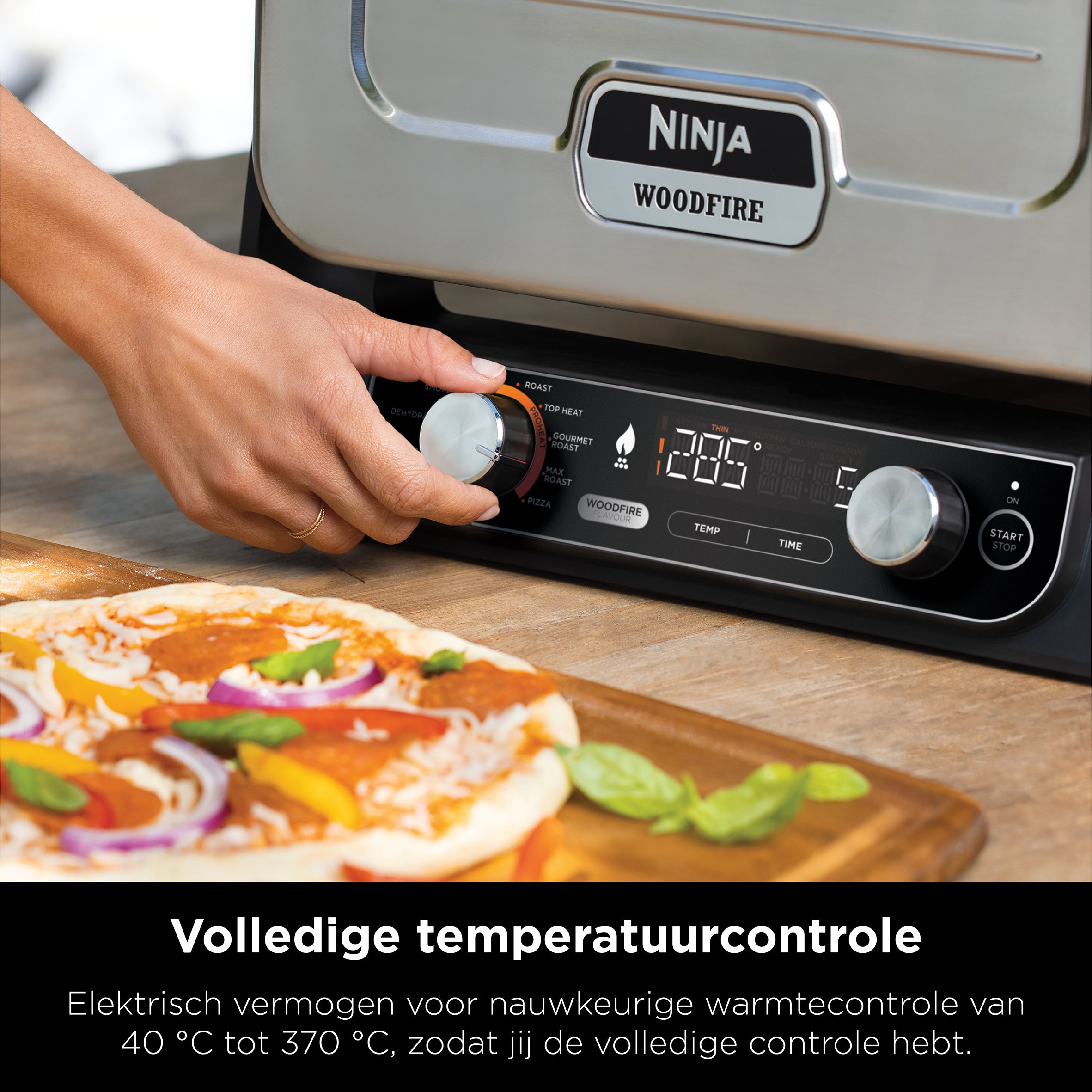 Ninja Woodfire Pizza Oven & Smoker - OO101EU