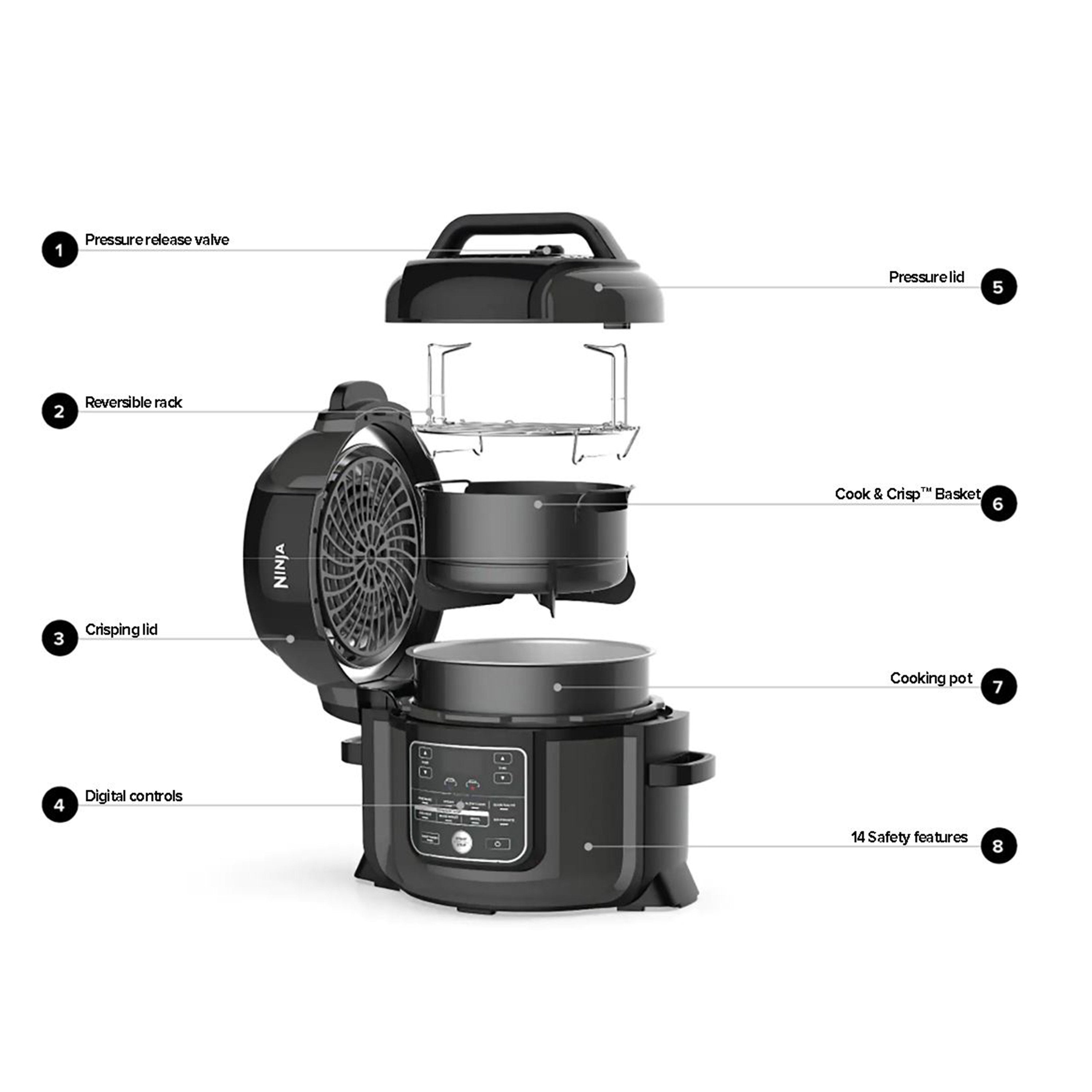 Ninja Foodi 7-en-1 Multicooker - OP300EU