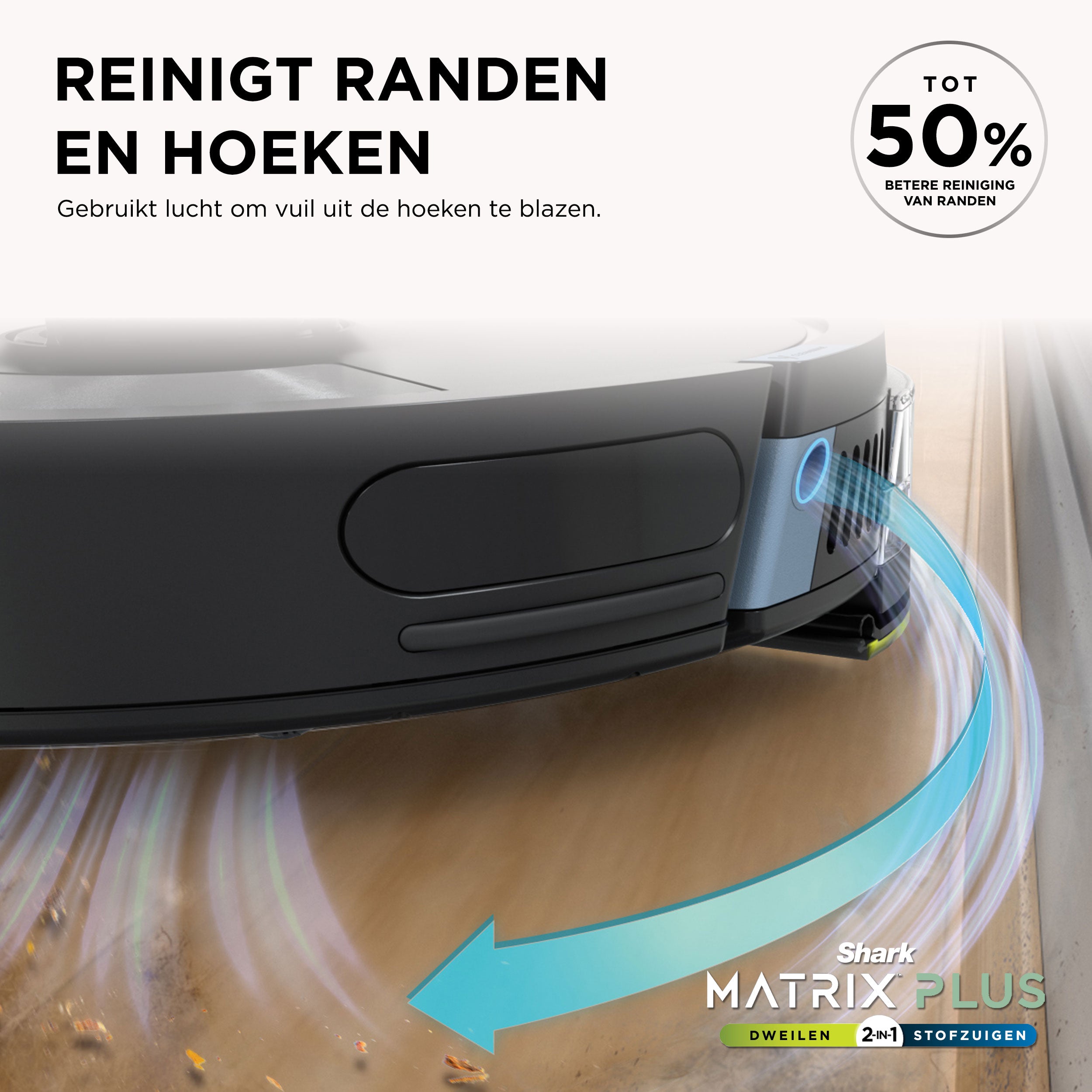 Shark Matrix Plus 2-in-1 Roboterstaubsauger – RV2620WAEU
