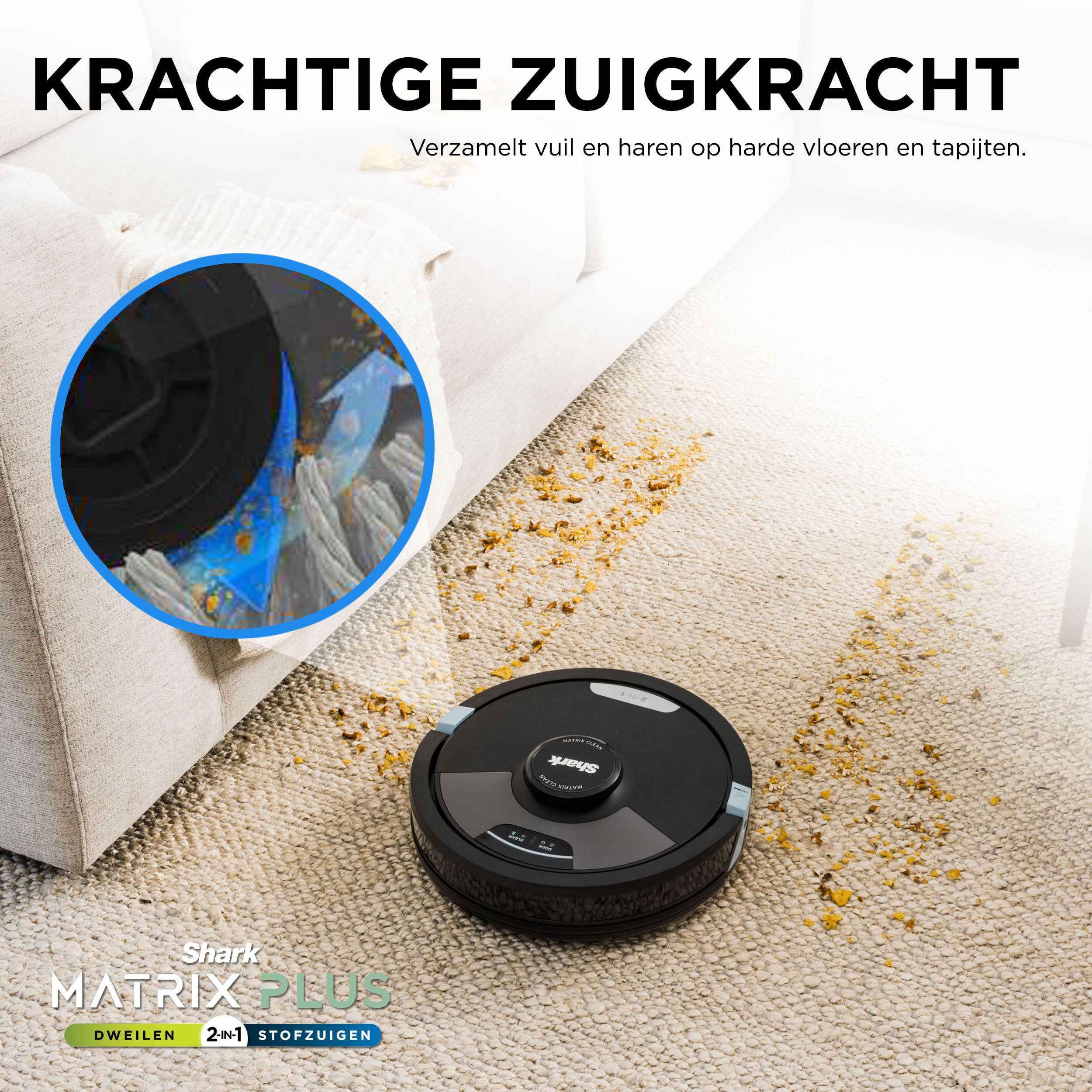 Shark Matrix Plus 2-in-1 Roboterstaubsauger – RV2620WAEU