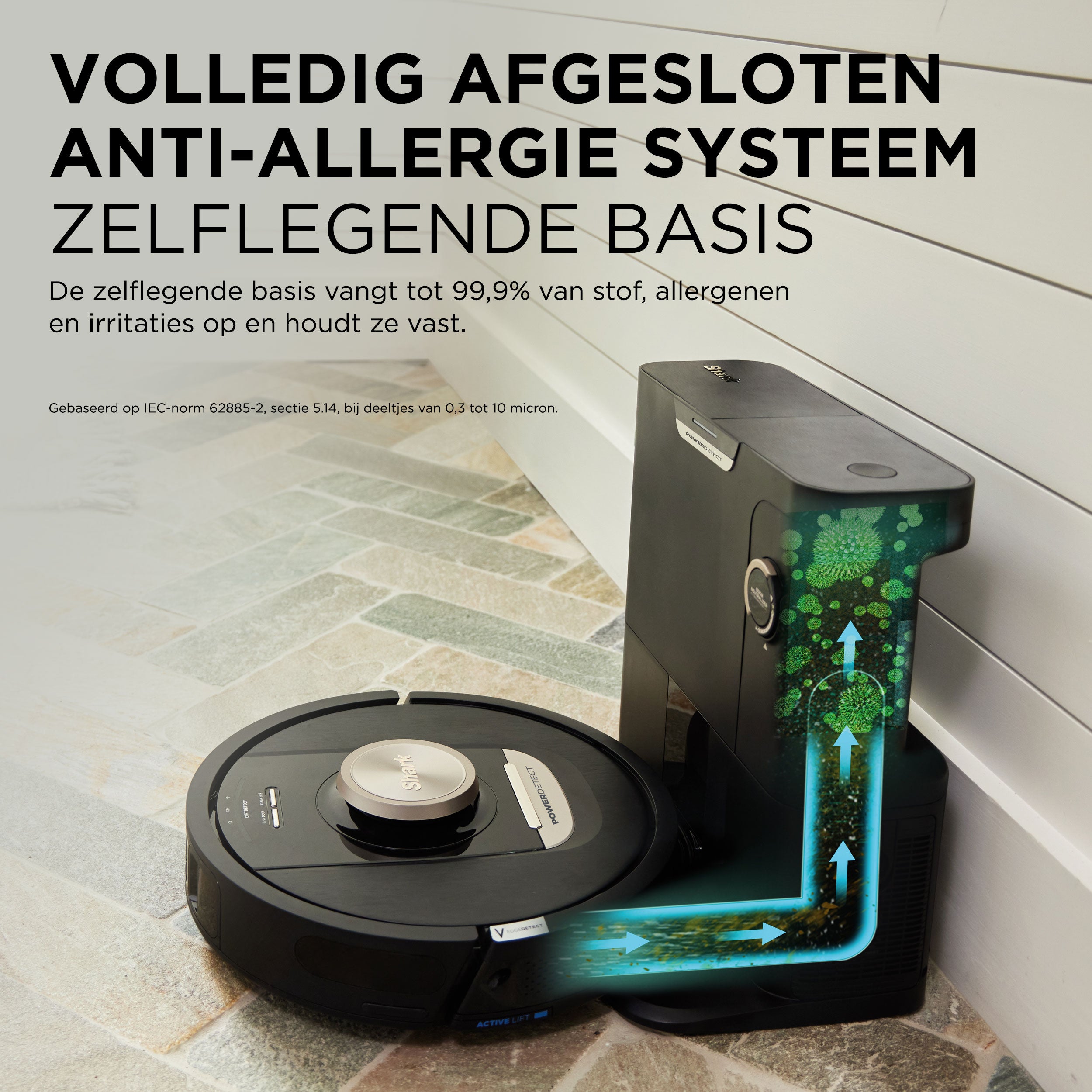 Shark PowerDetect Robotstofzuiger - RV2820VEEU