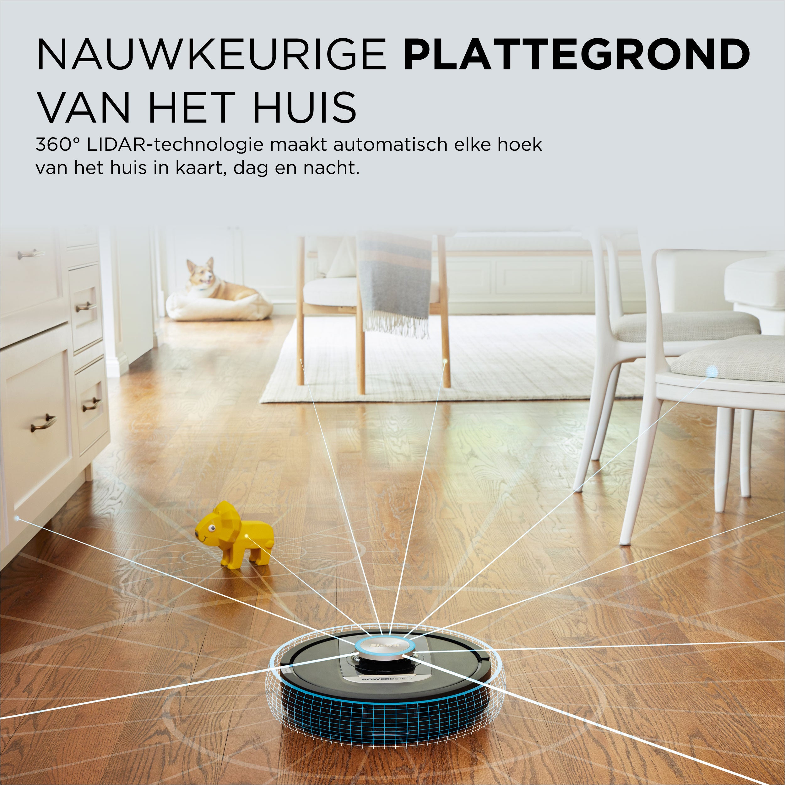 Shark PowerDetect Robotstofzuiger - RV2820VEEU