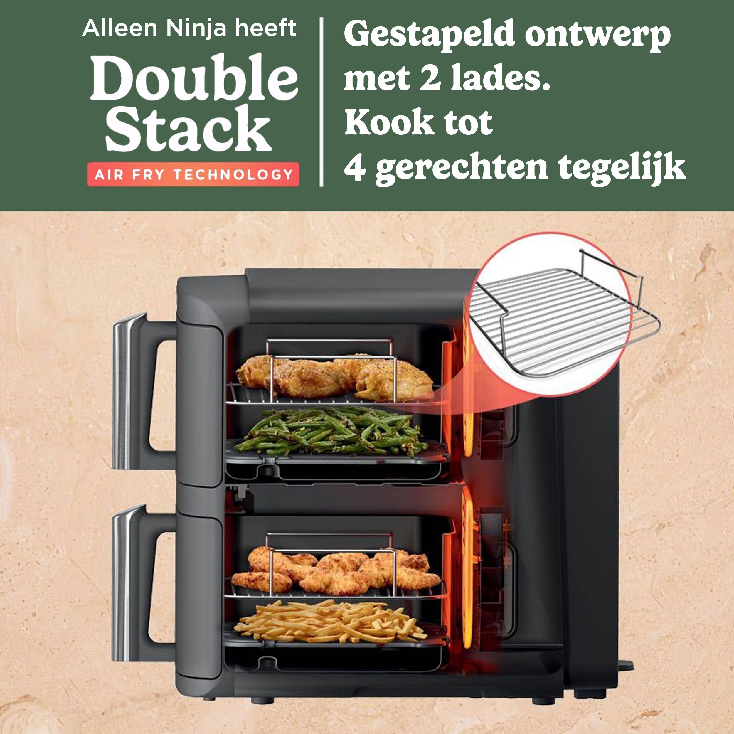 Ninja Double Stack Airfryer XXL - SL400EU