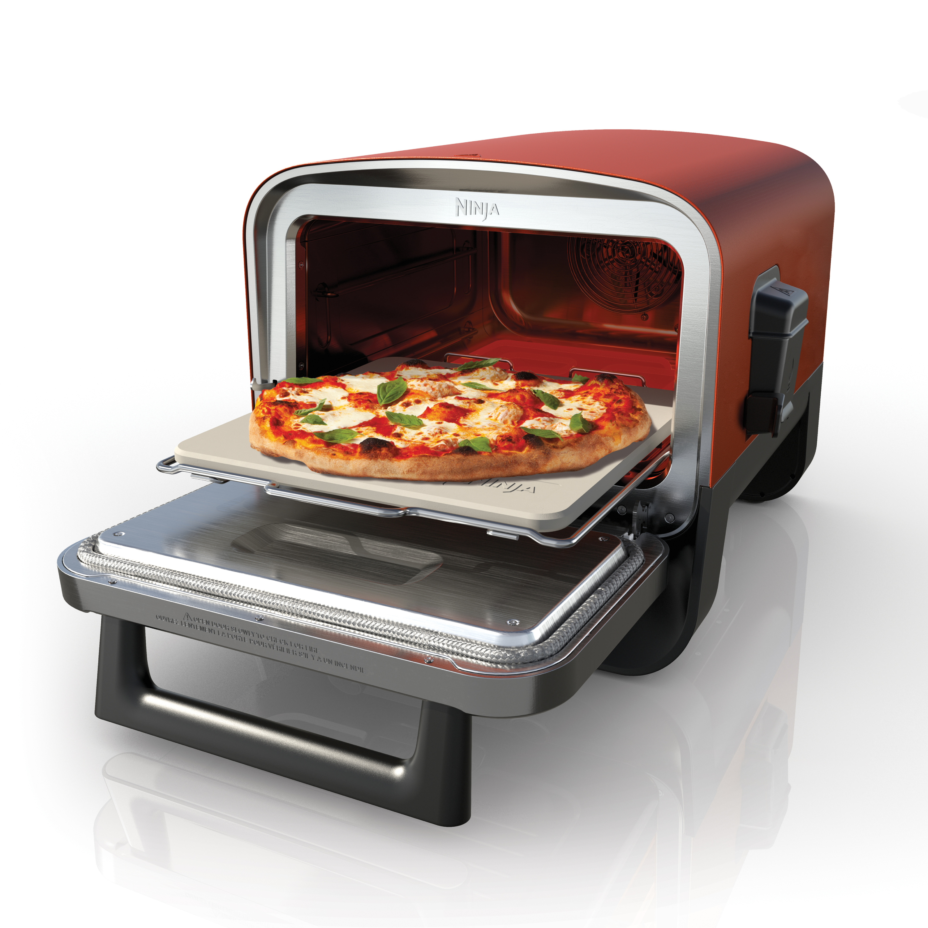 Four à pizza et fumoir Ninja au feu de bois - OO101EU