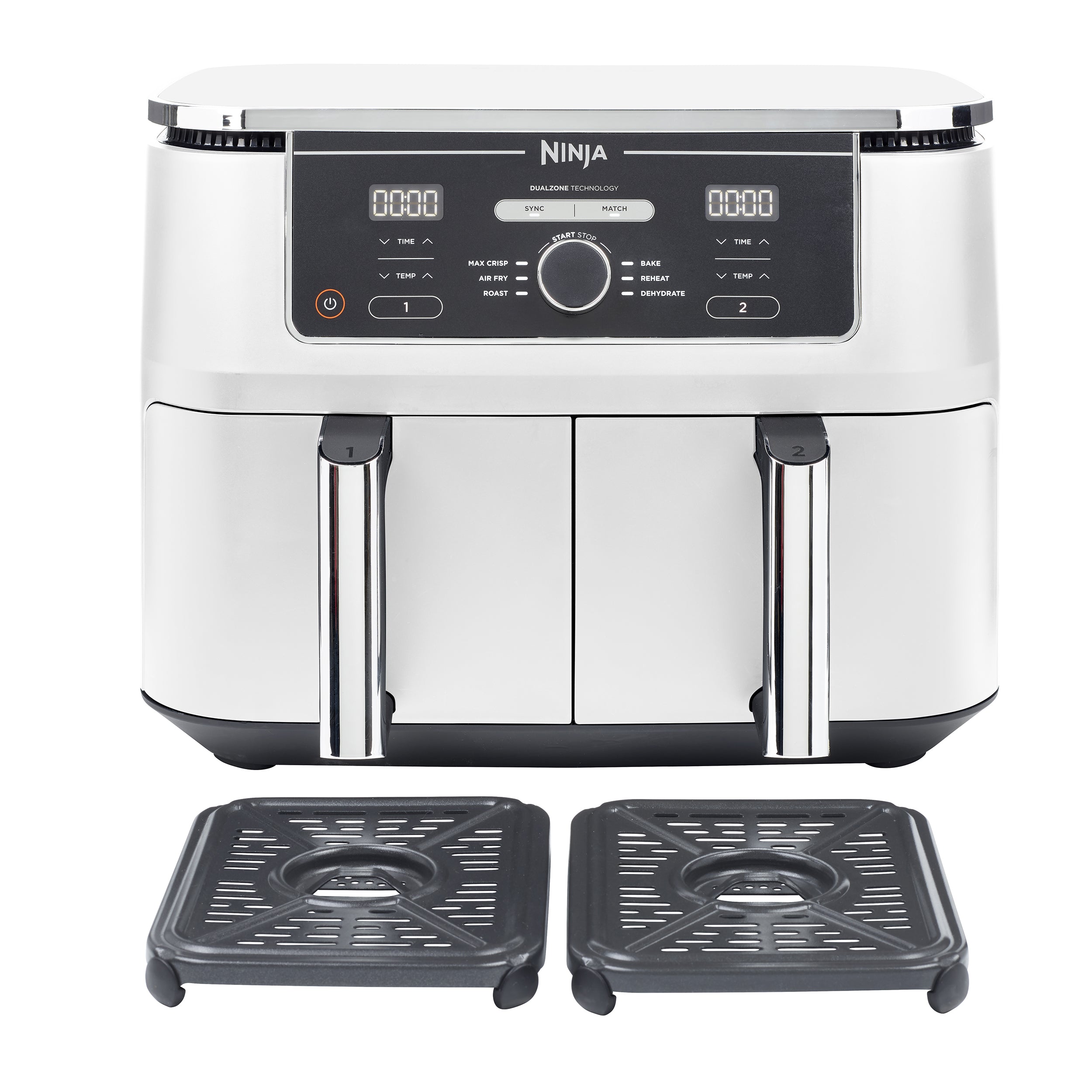 Ninja Dubbele Airfryer XXL - Wit - AF400EUWH
