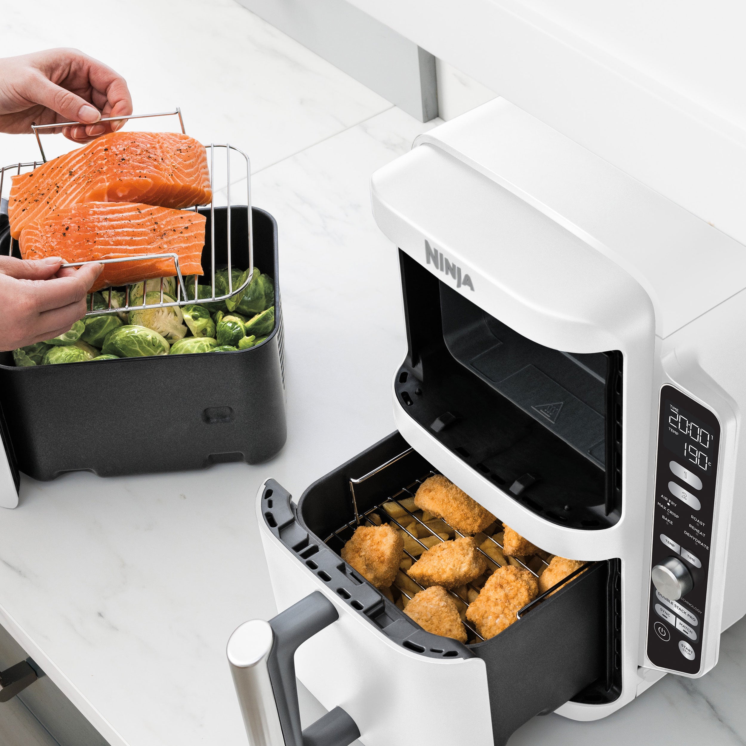 Ninja Double Stack Airfryer XXL - SL400EUWH