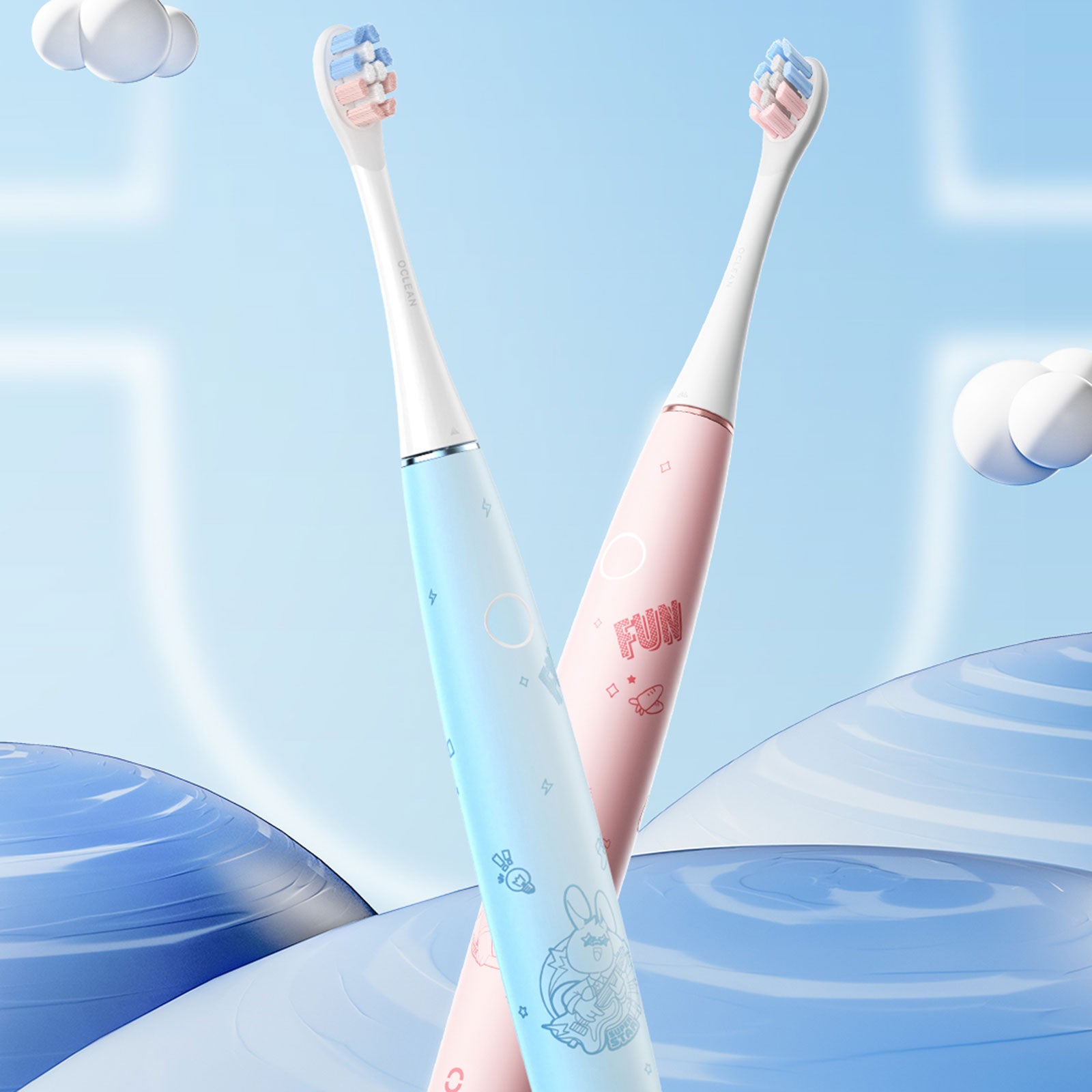 Oclean Enfants Bleu - C01000362