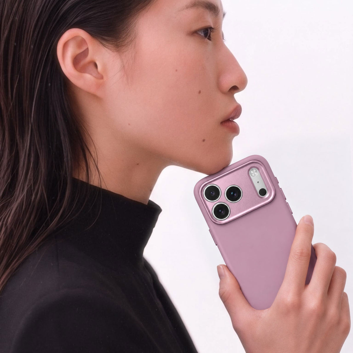 AntiMicrobial Silicone Case | Rose Quartz | iPhone 18 Pro Max | D27IPO18PMBCS9RZ
