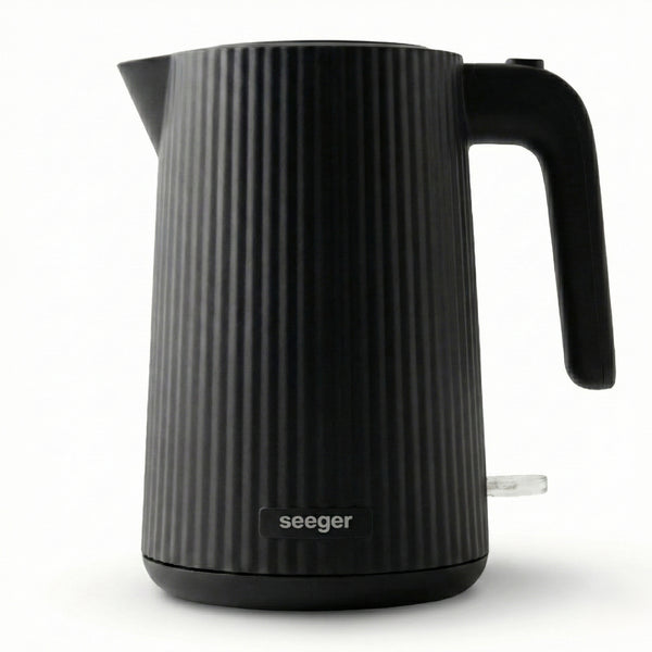 HAEGER Art Deco Zwarte RVS Waterkoker