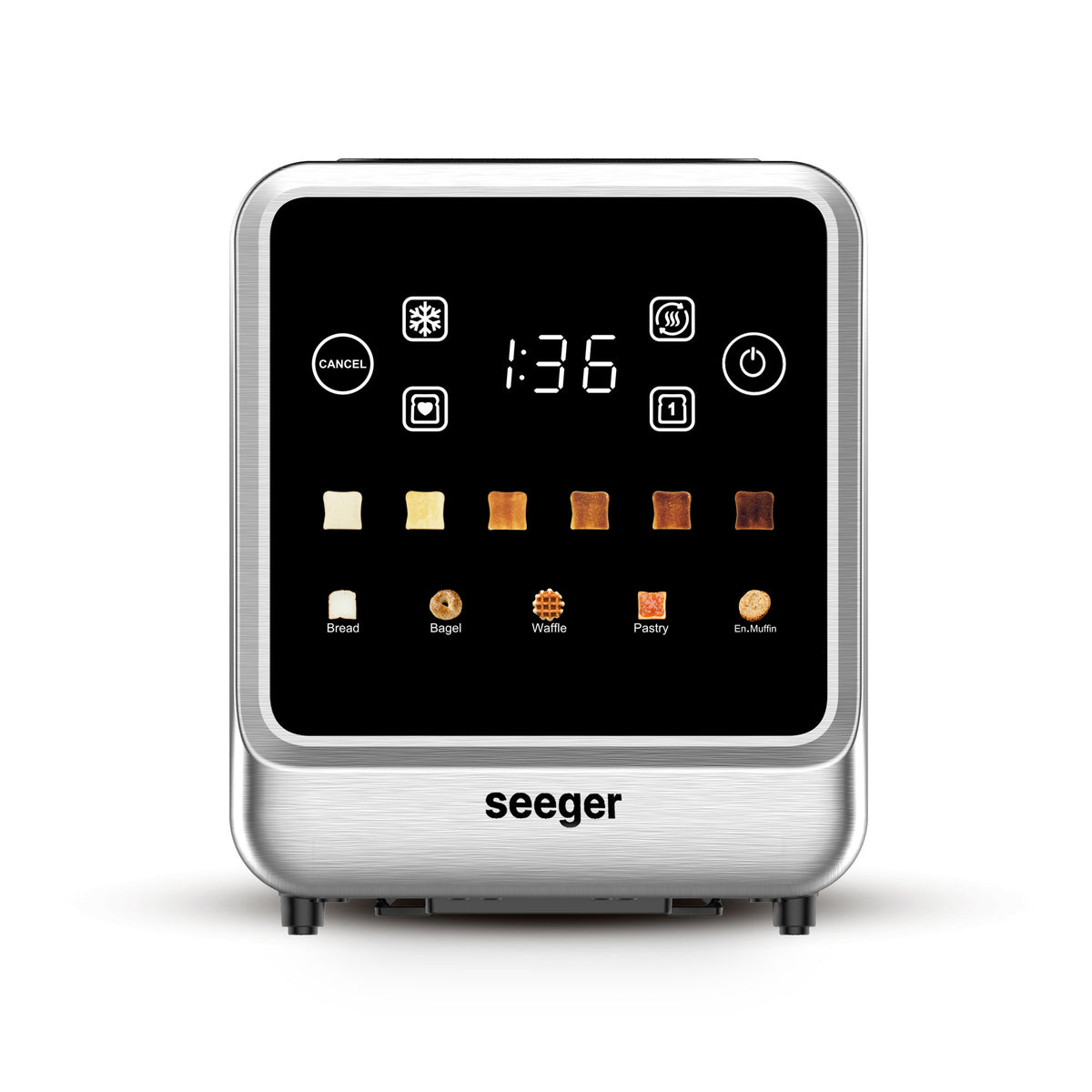 Seeger Digital Toaster - SGR1200RVS
