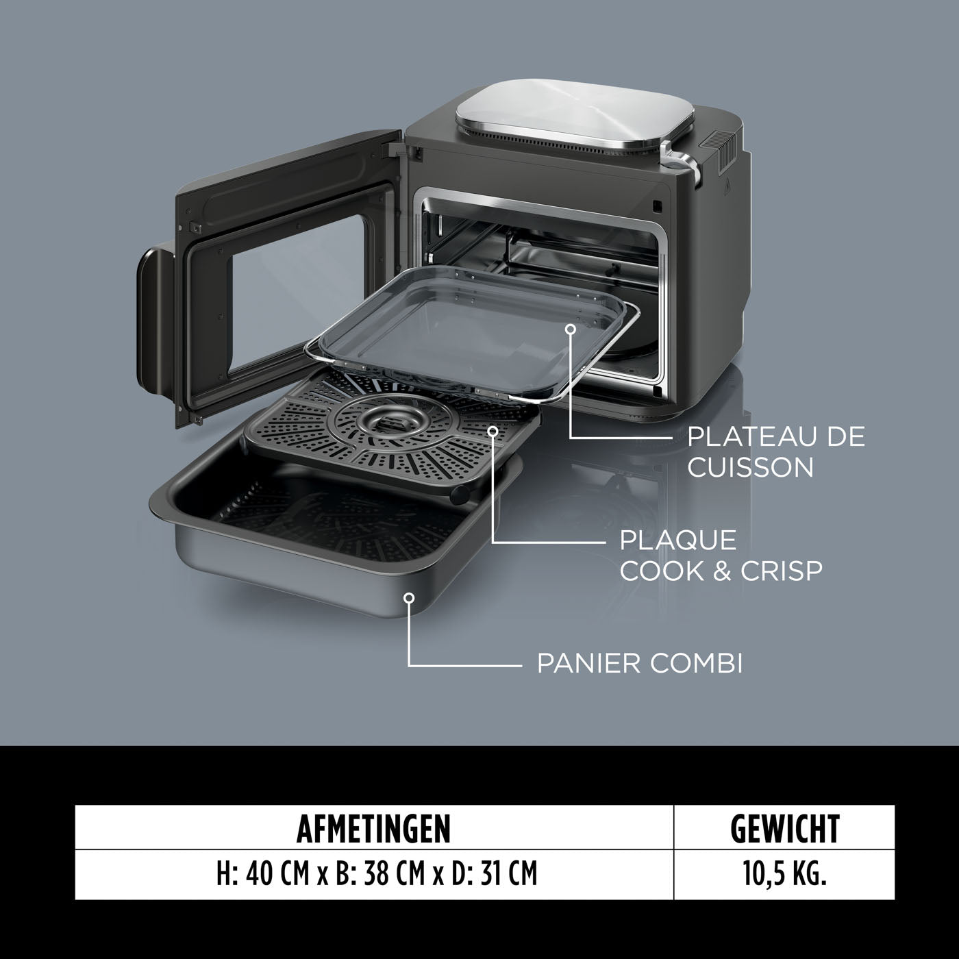 Ninja Combi 12-en-1 Multicooker four - SFP700EU
