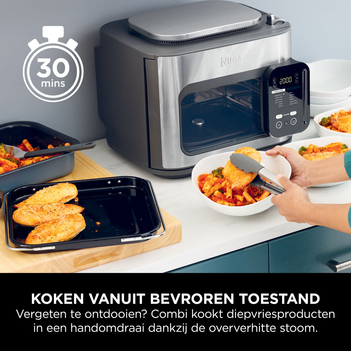 Ninja Combi 12-en-1 Multicooker four - SFP700EU