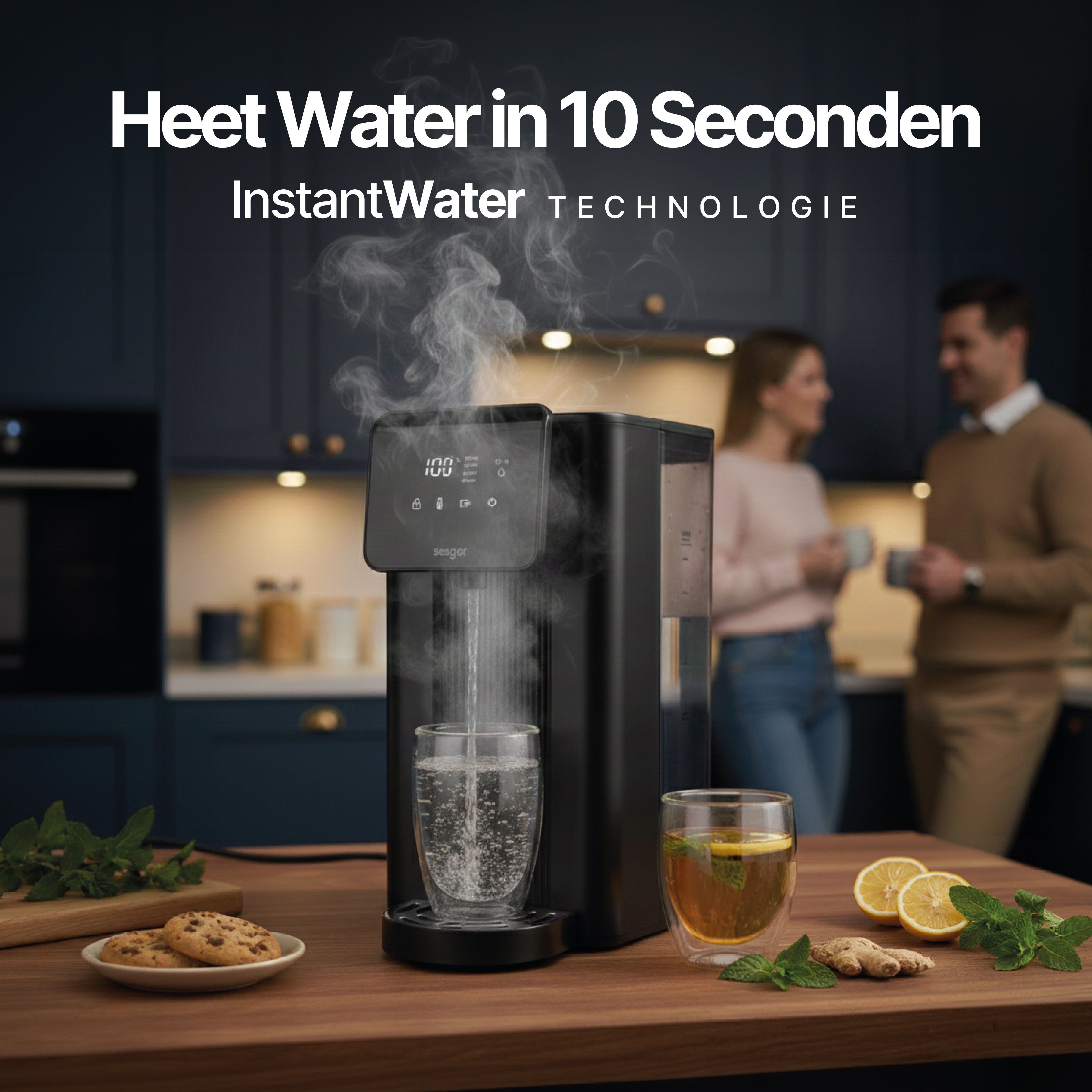 Seeger Heetwaterdispenser - SGR1150BK