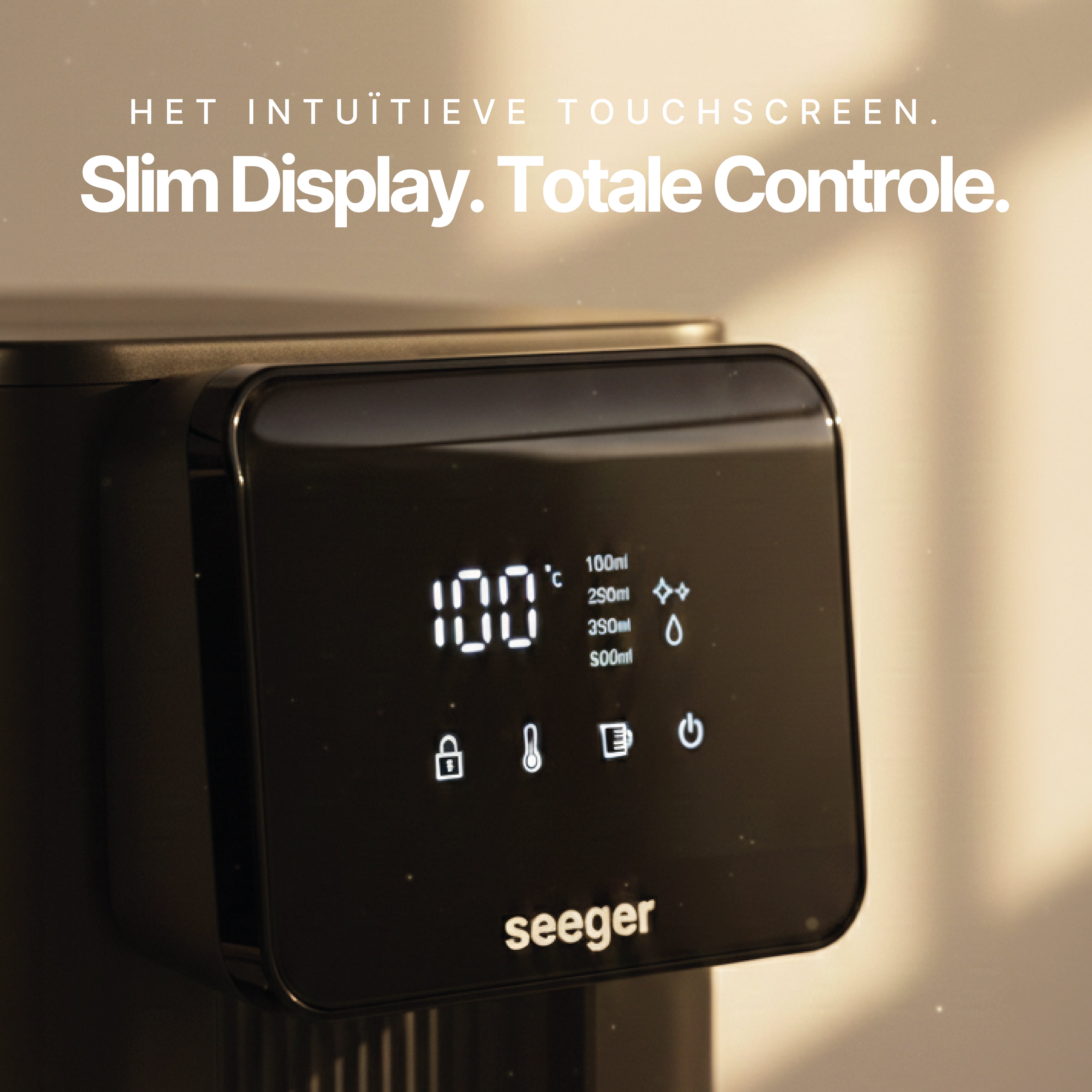 Seeger Heetwaterdispenser - SGR1150BK