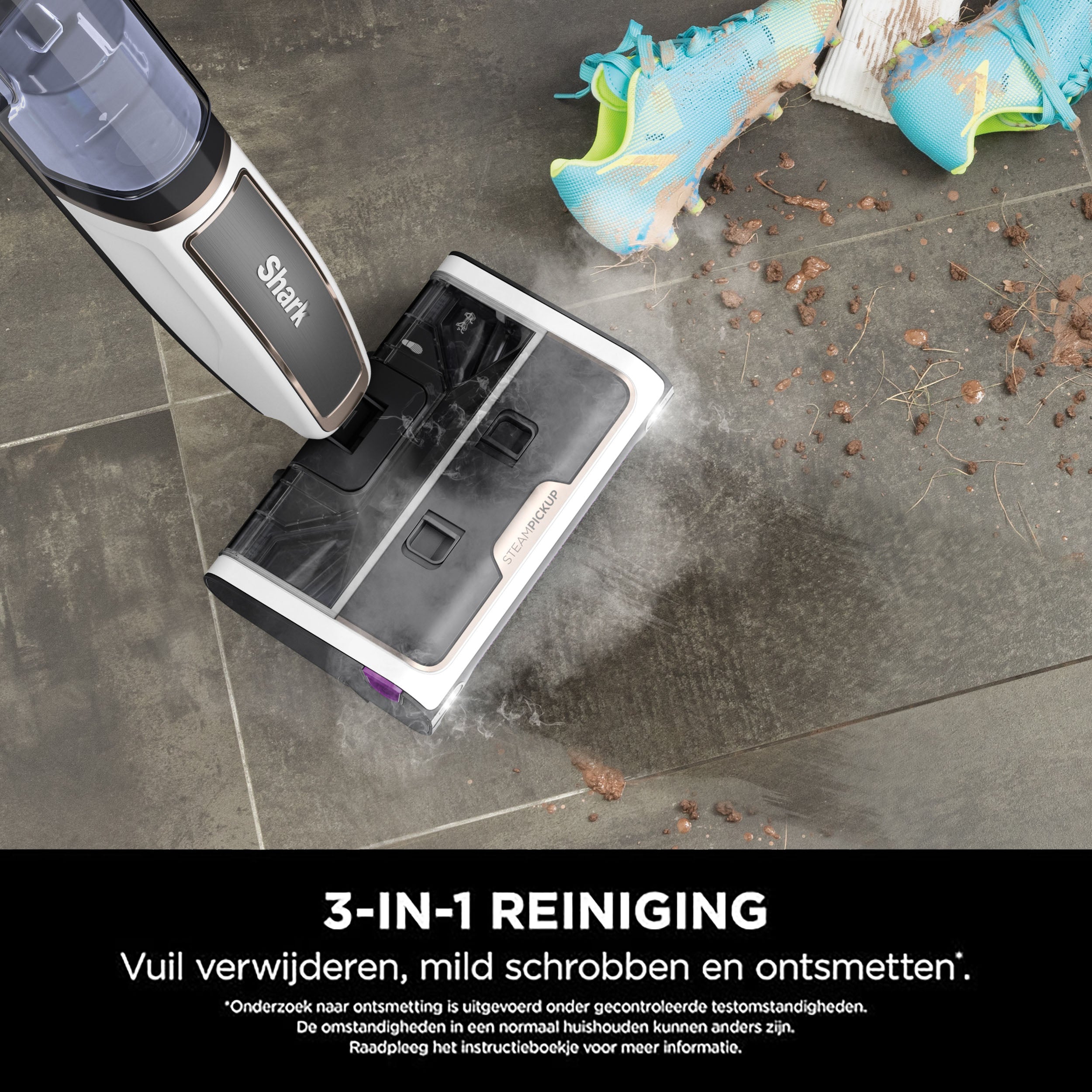 Shark 3-in-1 SteamPickUp Dampfreiniger – SD200EU