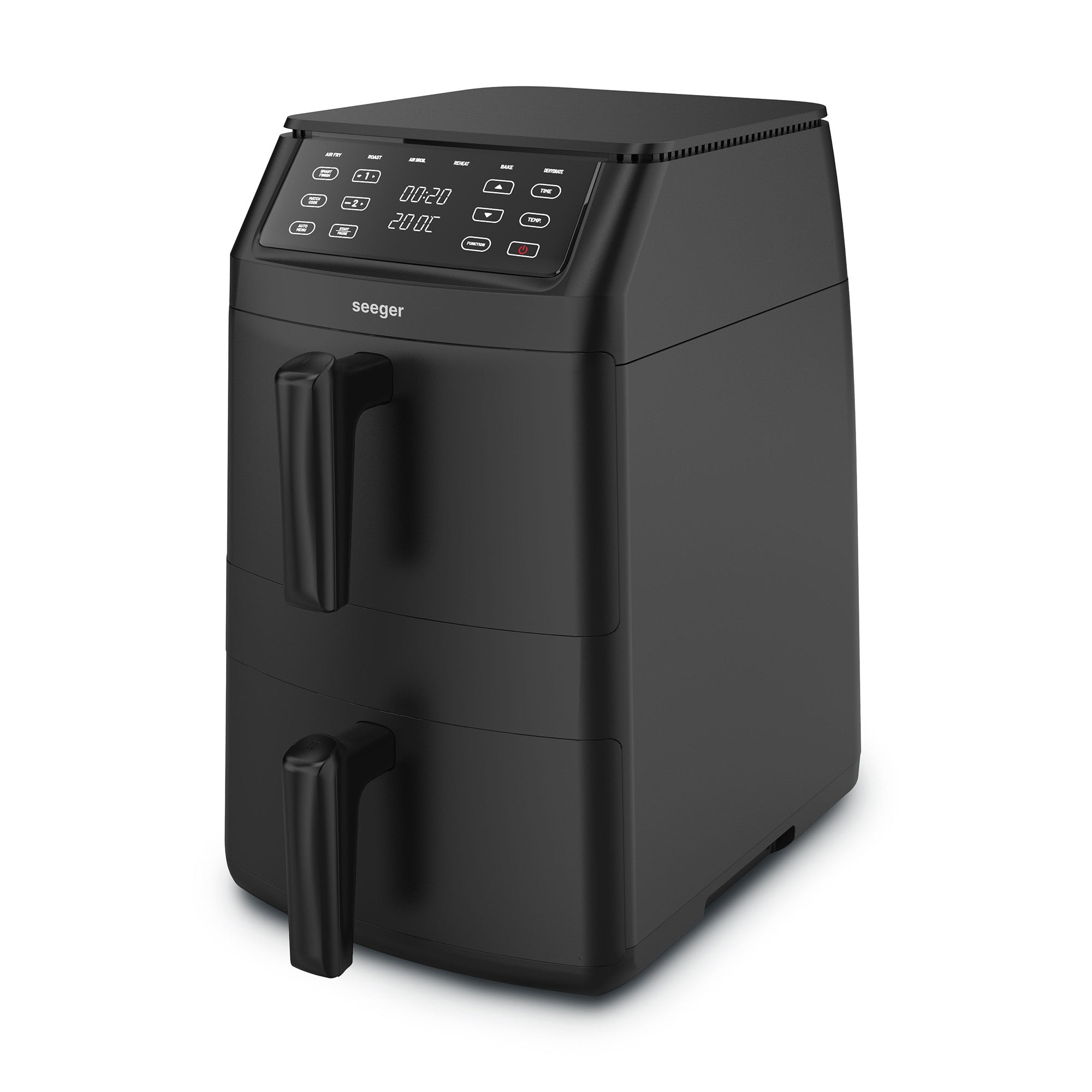 Seeger SuperFry Dubbele Airfryer - SGR1011BK
