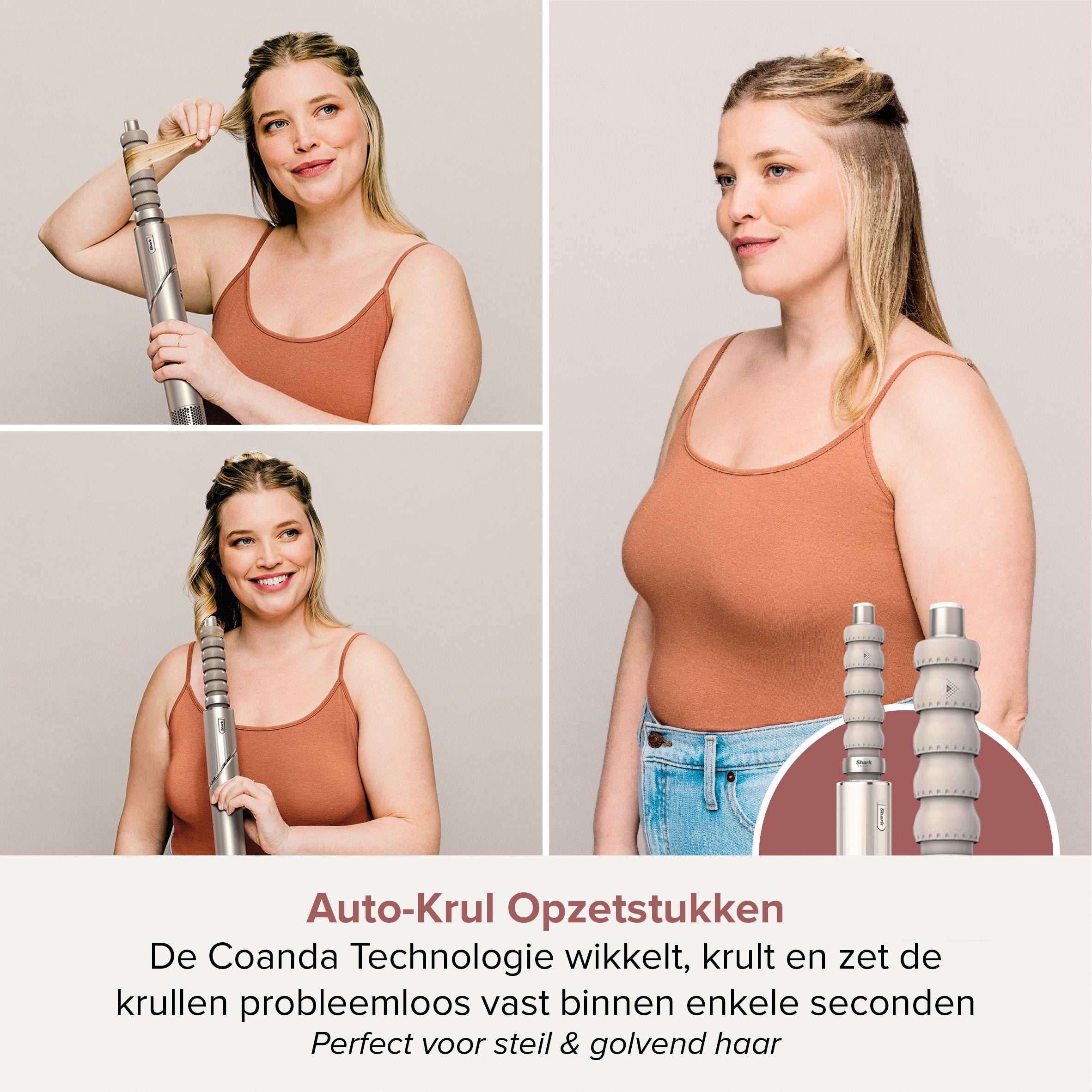 Shark FlexStyle 3-in-1-Multistyler und Haartrockner – verbessertes Modell 2025 – HD426SLEU