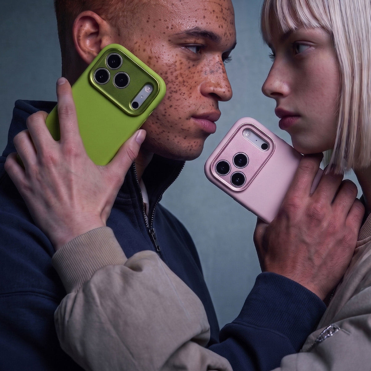 AntiMicrobial Silicone Case | Matcha Green | iPhone 18 Pro Max | D27IPO18PMBCS9MN